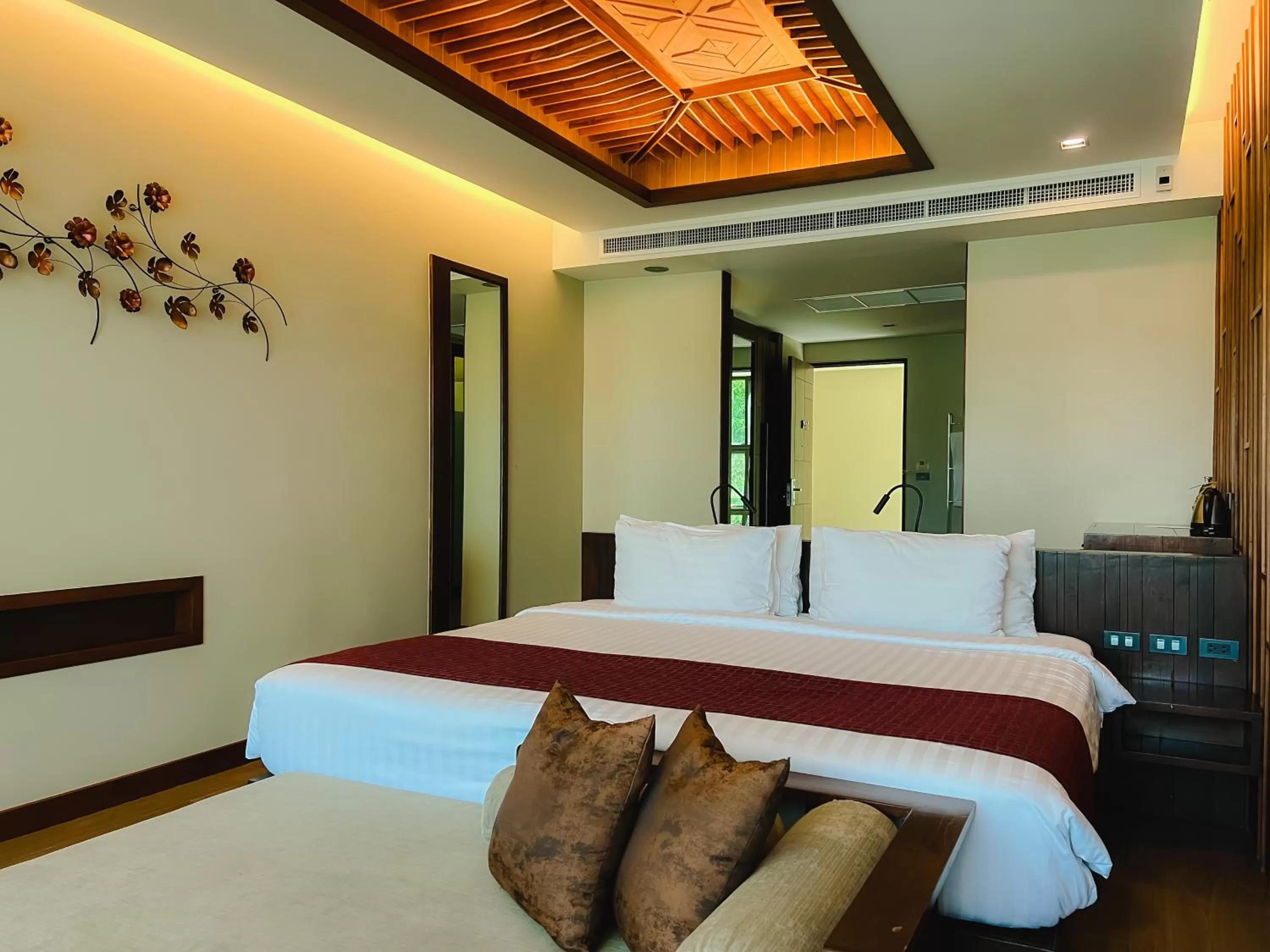 Bed in Aonang Phu Pi Maan Resort & Spa