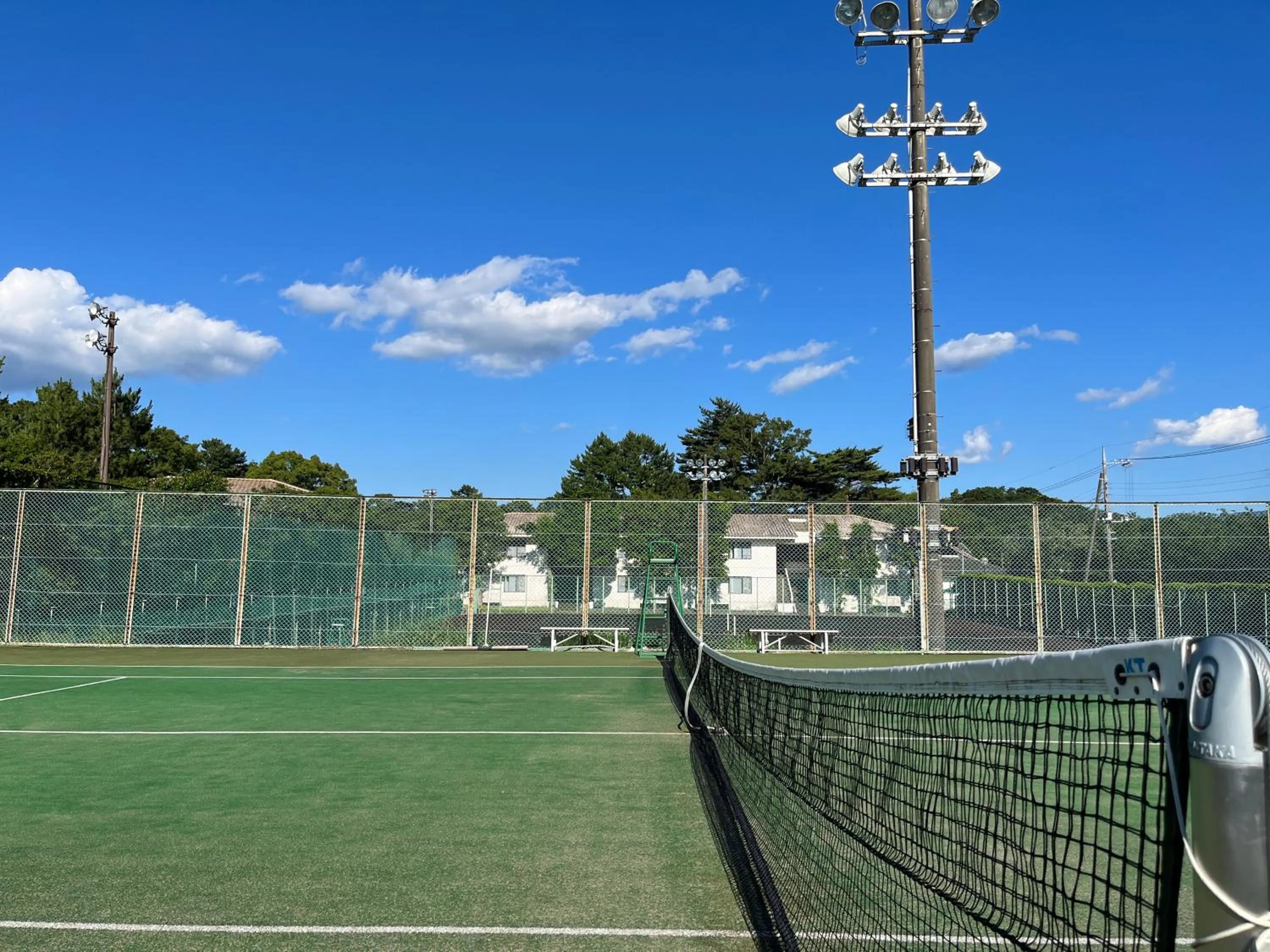 Tennis court in Hotel Laforet Shuzenji