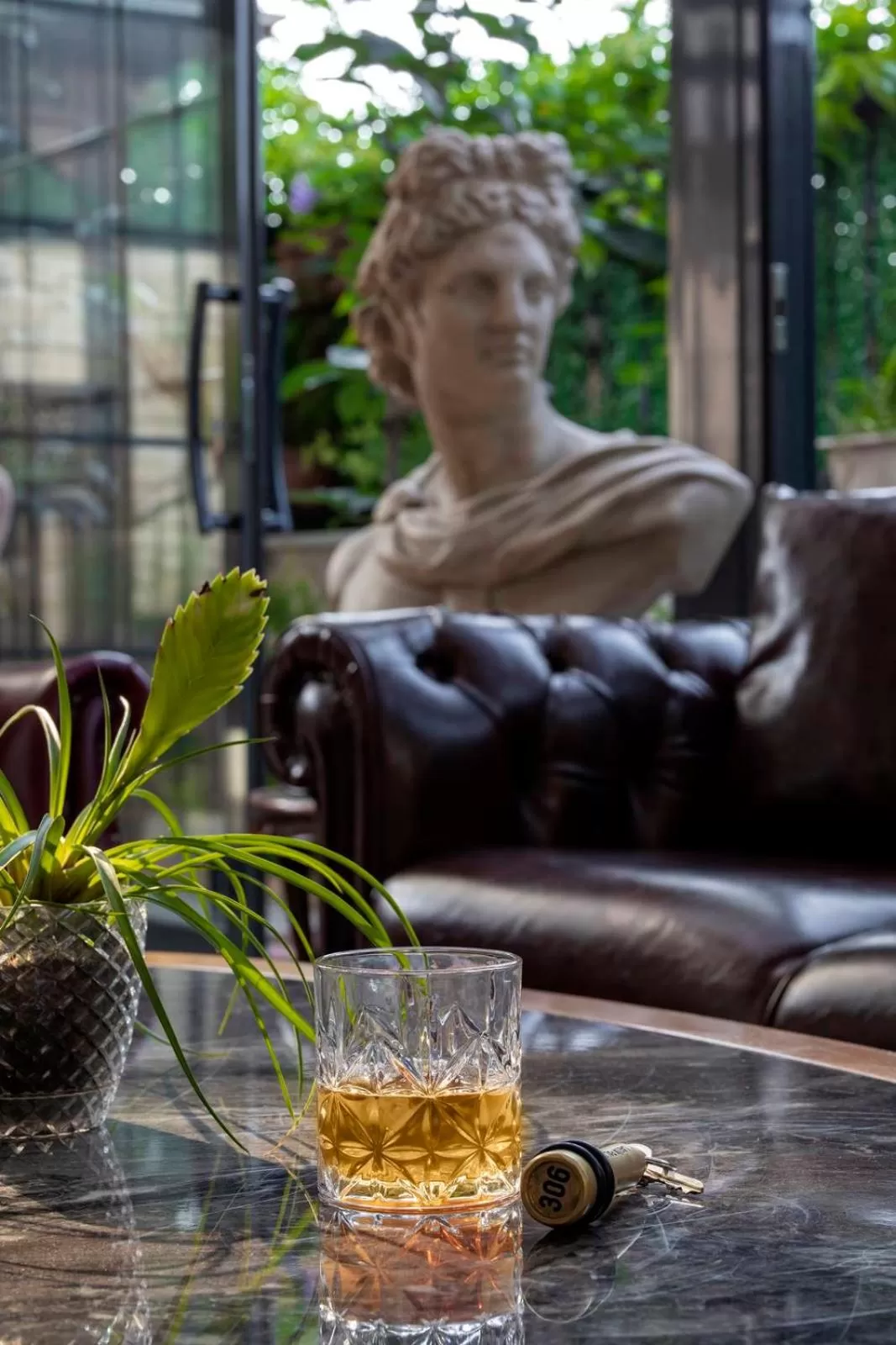 Seating area in Lagun Palas