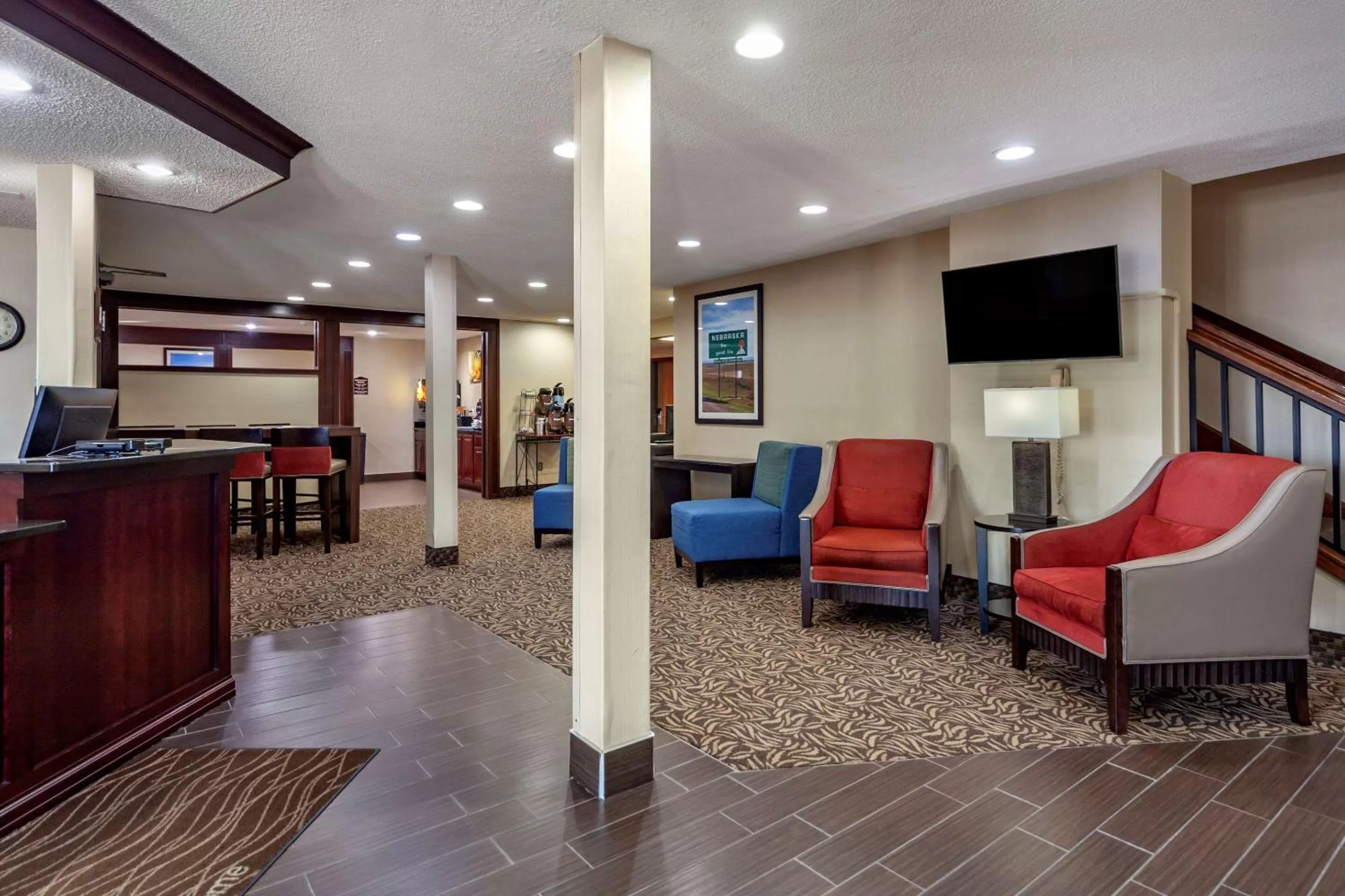 Lobby or reception in Comfort Inn Grand Island North