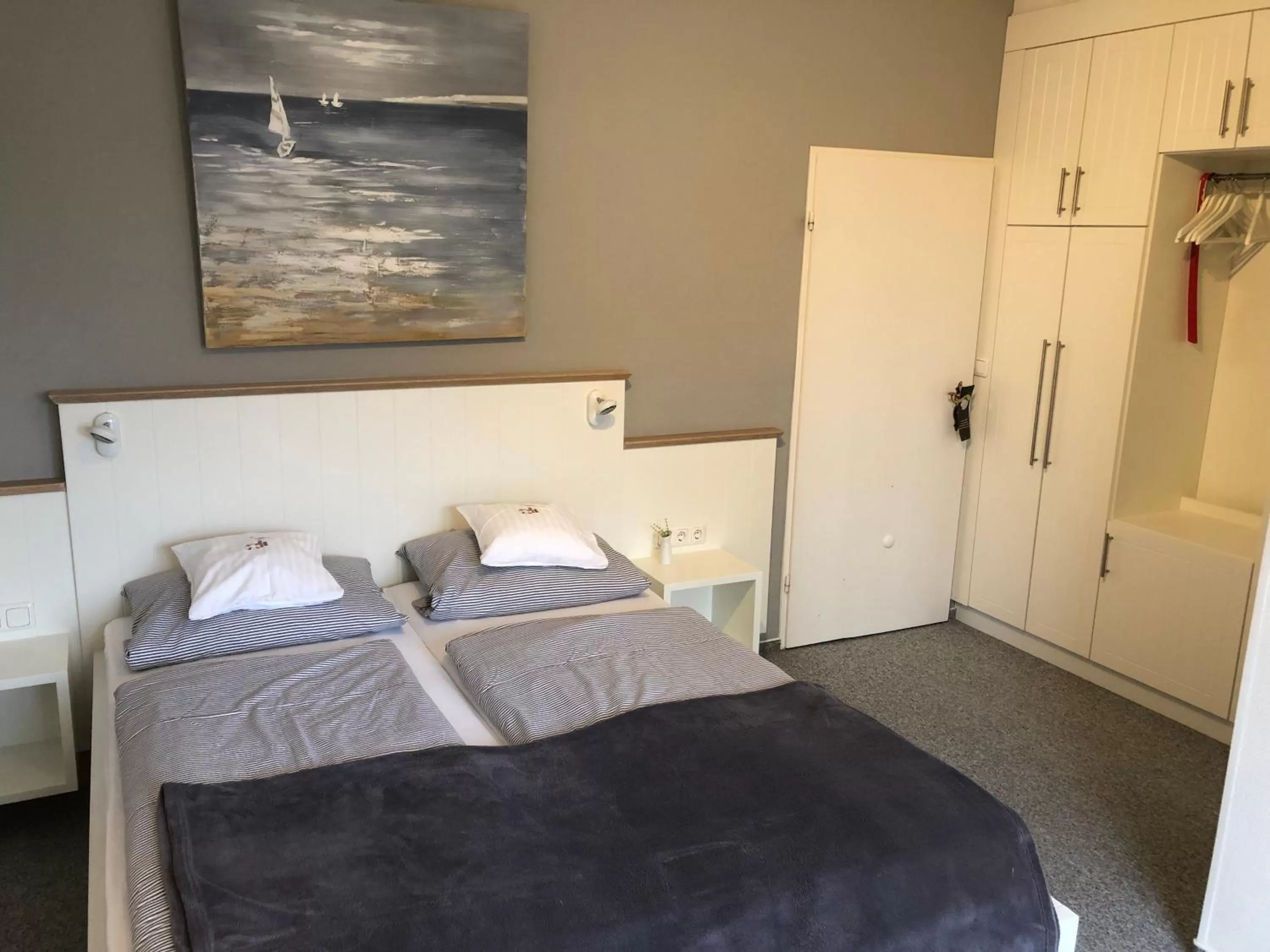 Bed in Hotel garni Seeluft Büsum