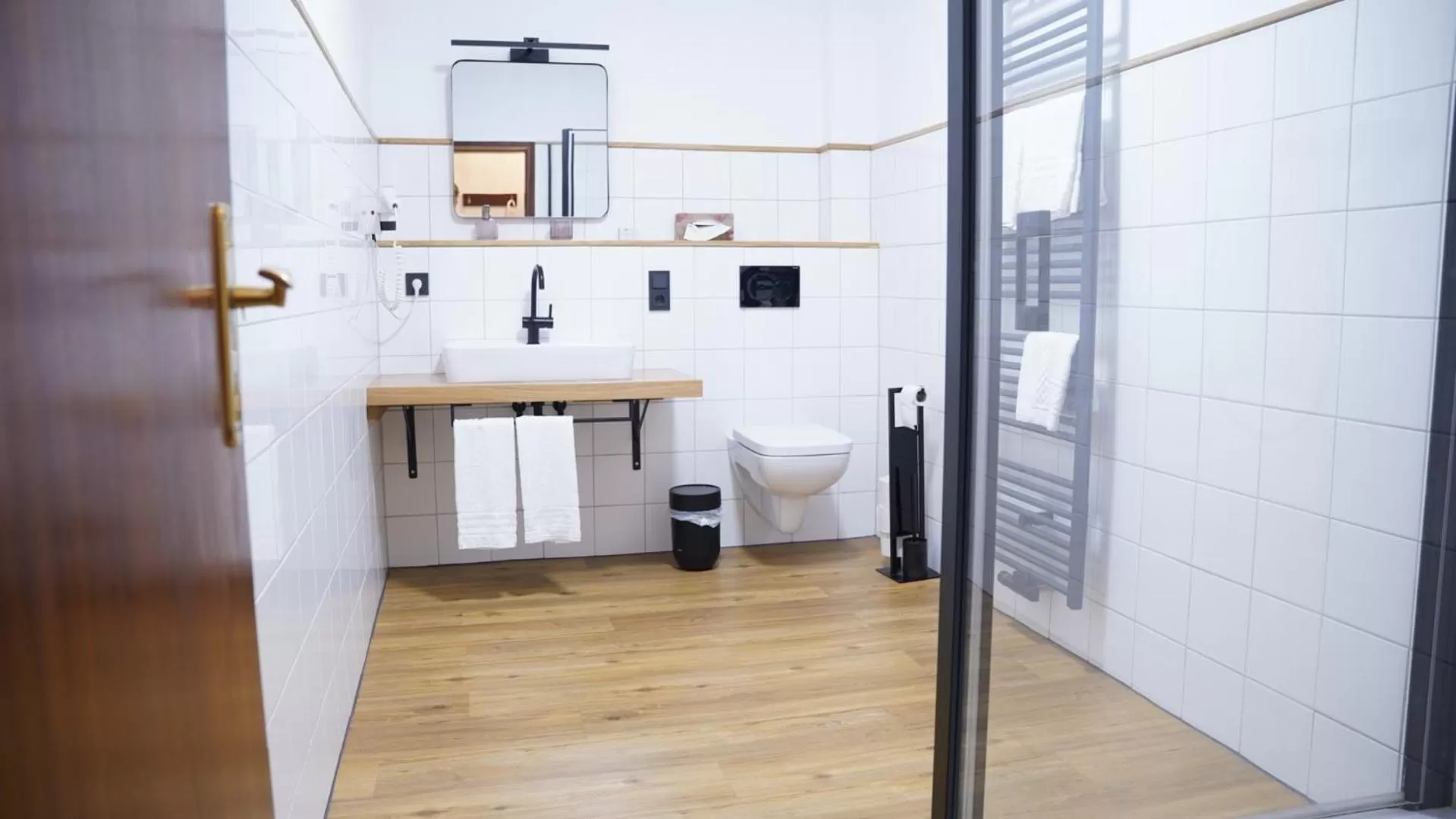 Bathroom in Vegan Hotel und Restaurants Nicolay 1881