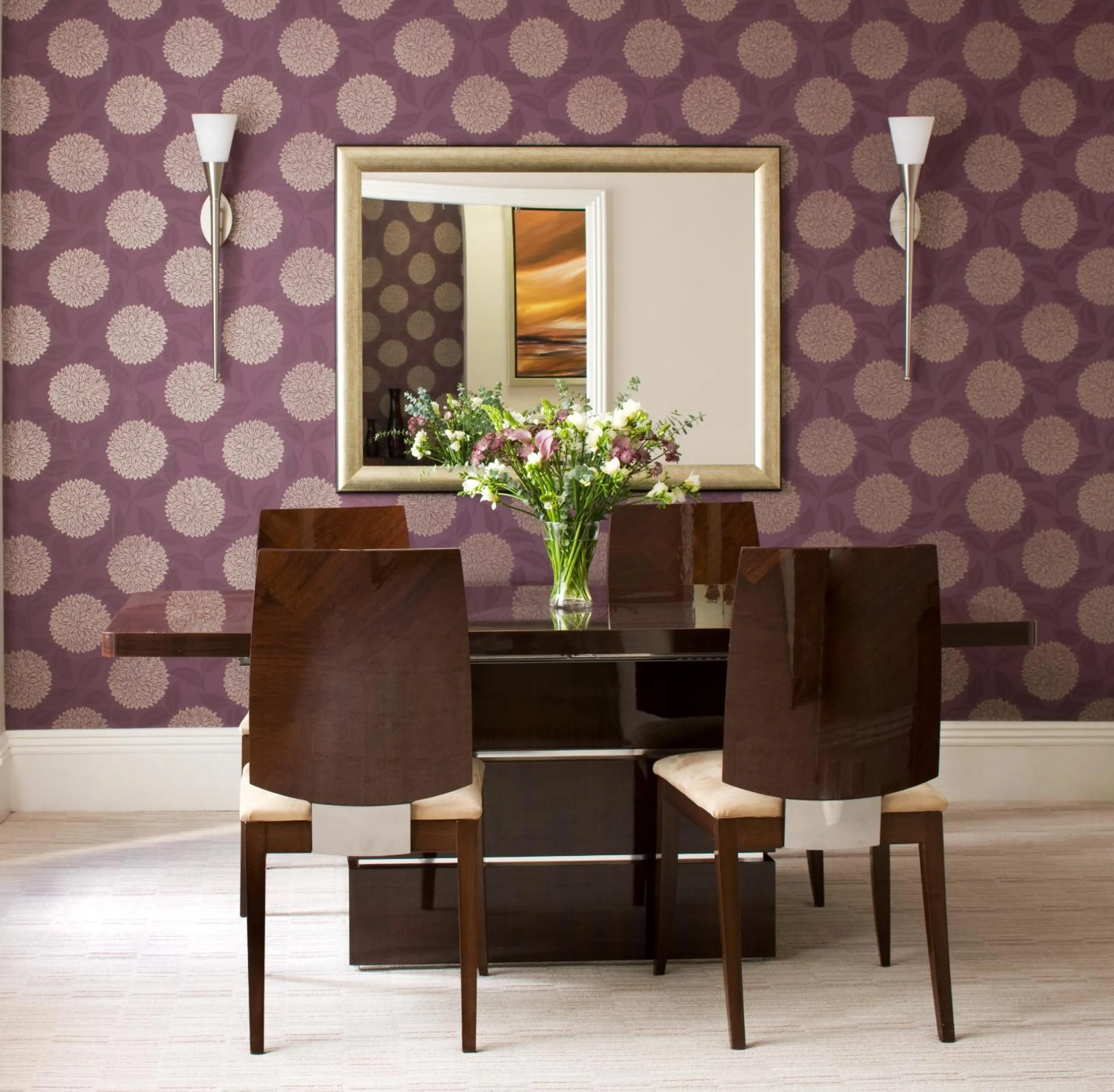 Dining area in Beaufort House - Knightsbridge