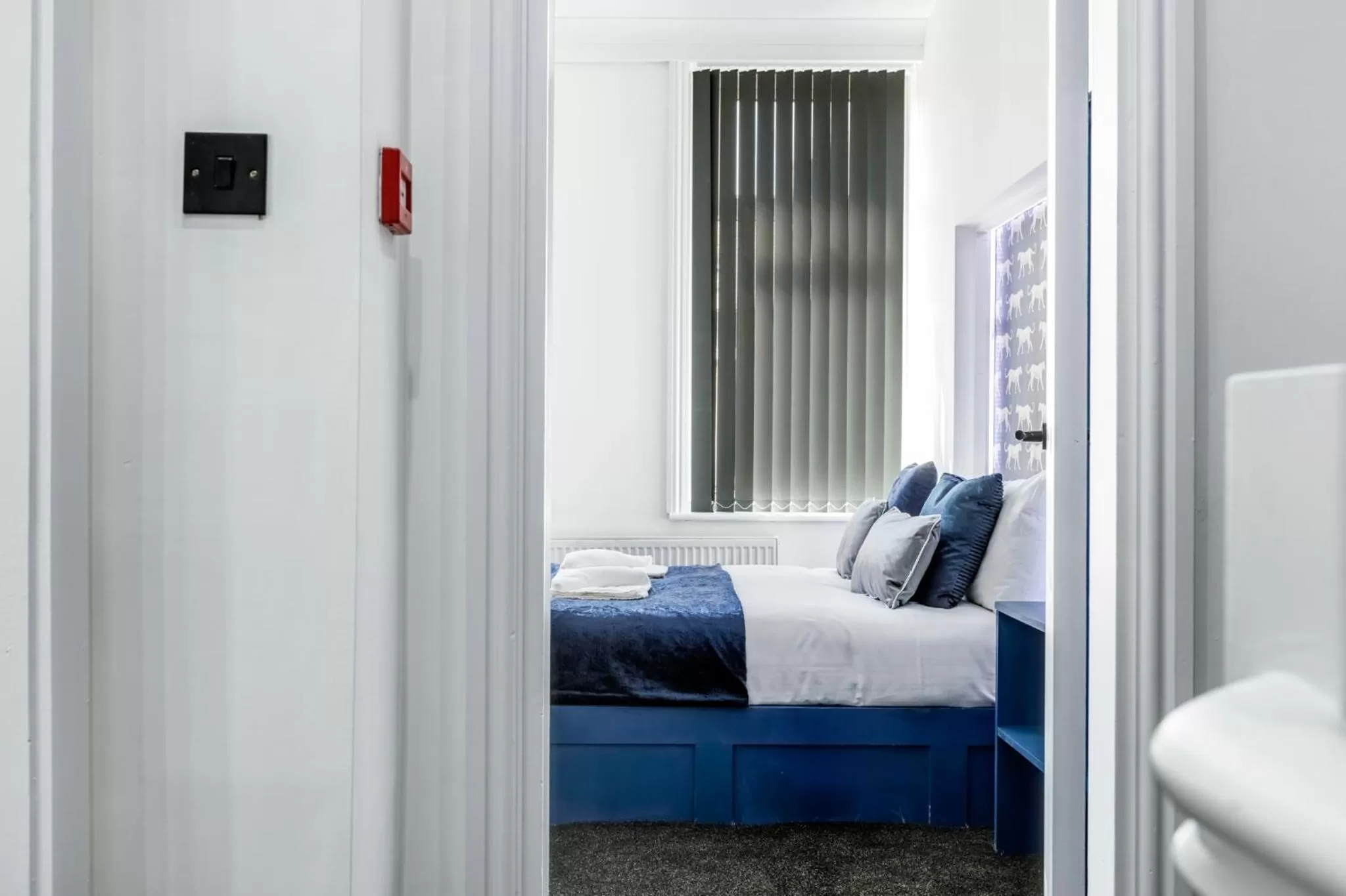 Bedroom in Crystal Towers Sasco Apartments