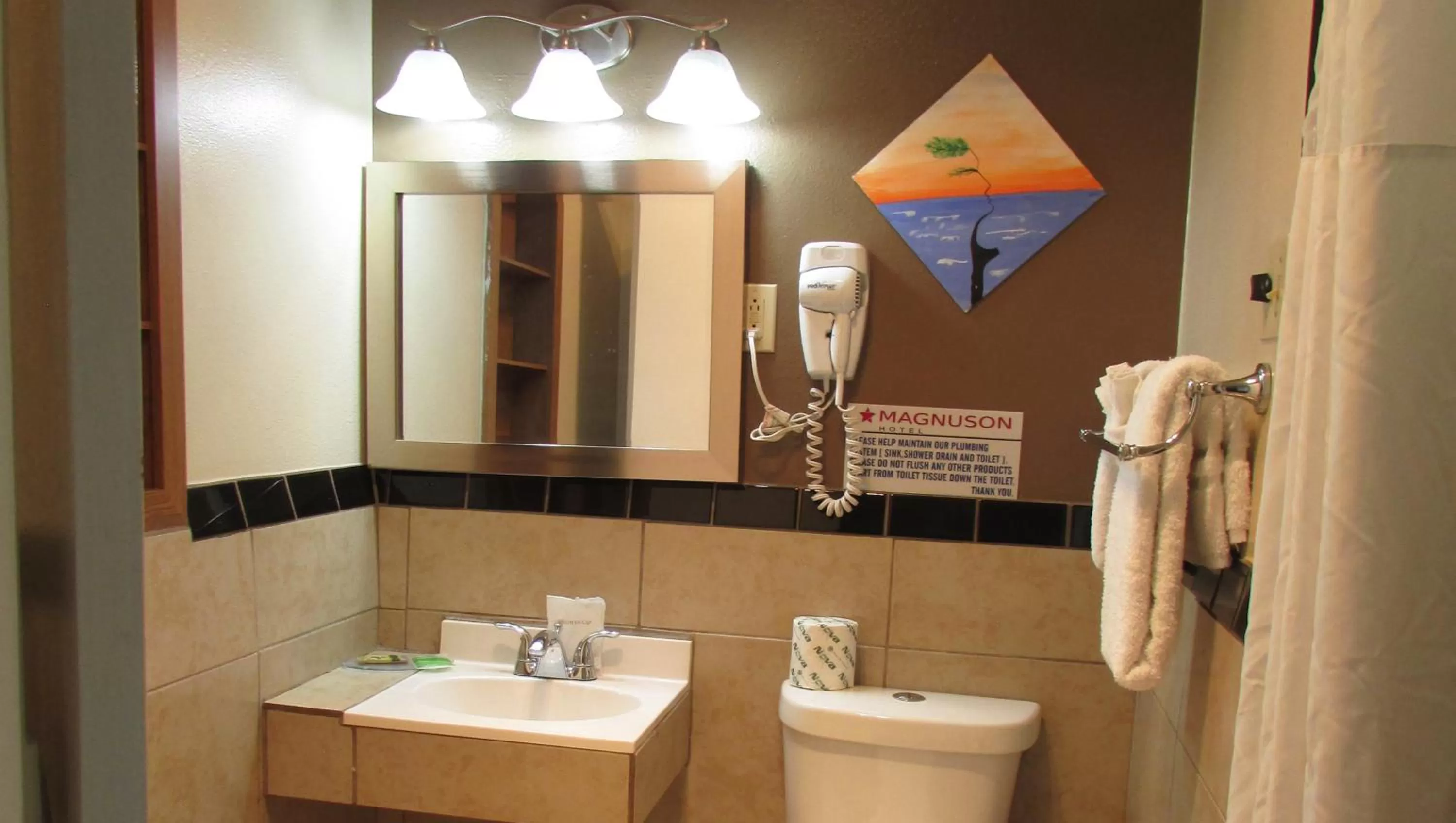 Bathroom in Mountain Star Inn