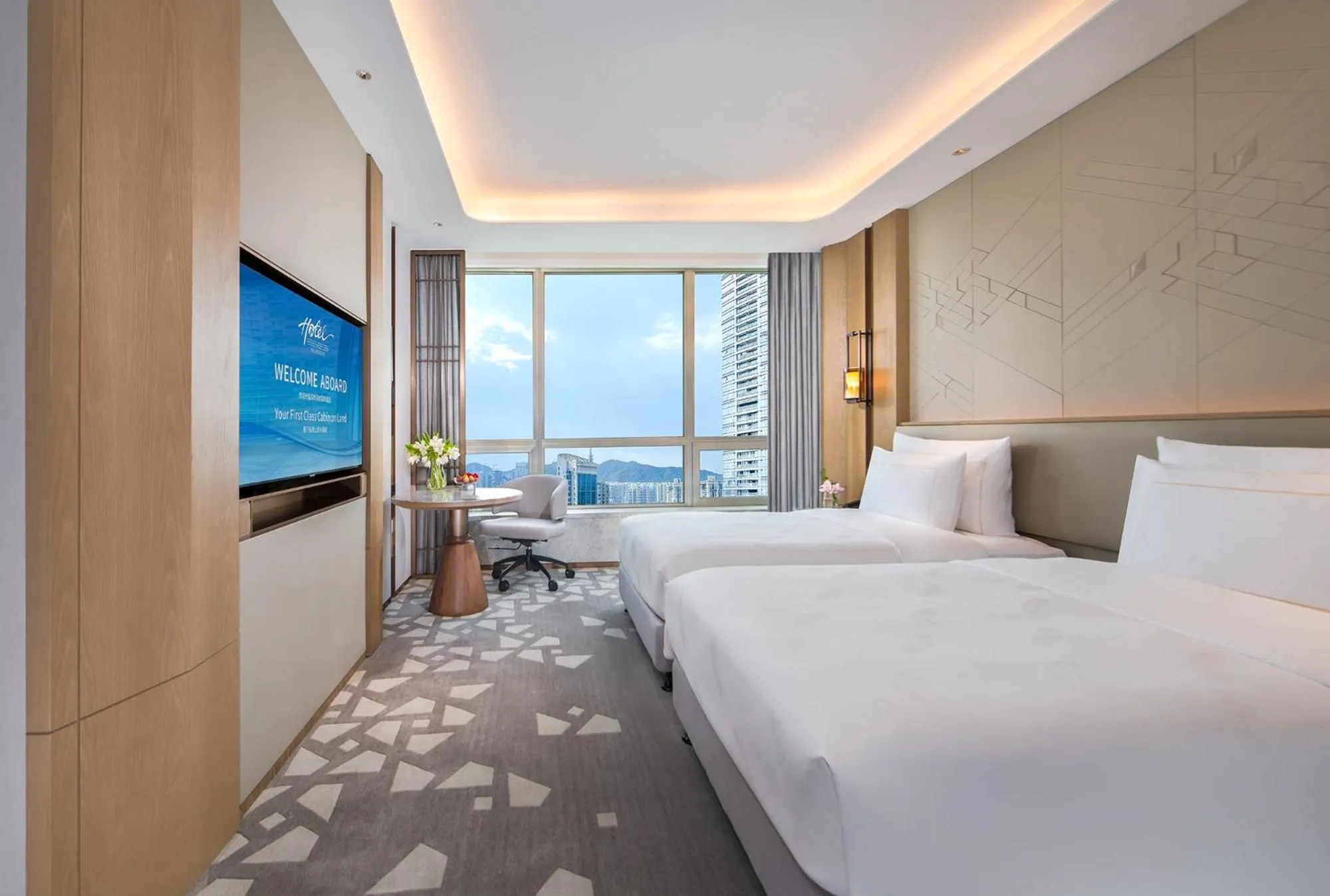 Photo of the whole room, Bed in Shenzhenair International Hotel