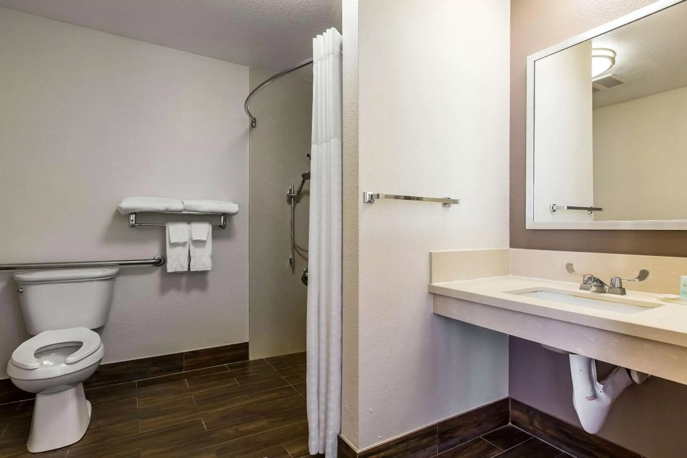 Standard King Room with Roll-in Shower - Accessible/Non-Smoking in Comfort Inn Los Angeles near Hollywood Standard King Room with Roll-in Shower - Accessible/Non-Smoking in Comfort Inn Los Angeles near Hollywood