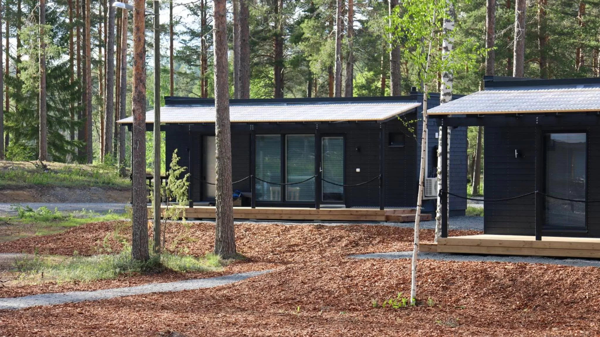 Facade/entrance in Pistohiekka Resort