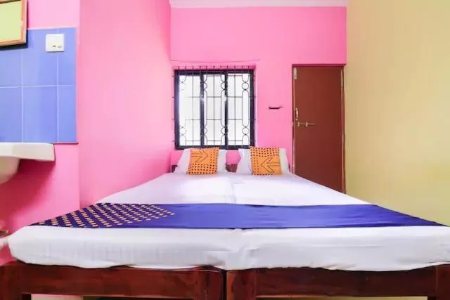 Bed in God's Gift Guest House