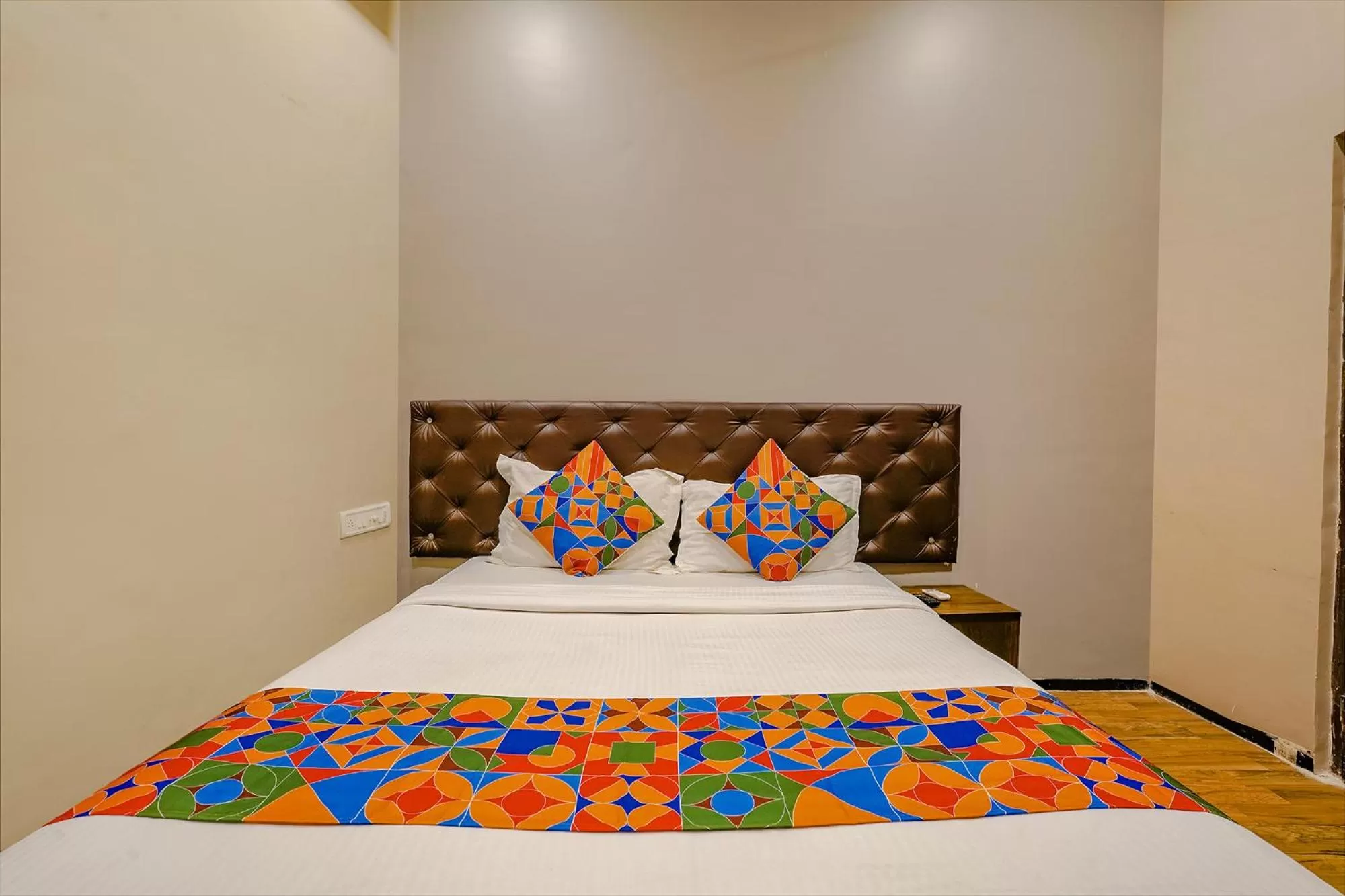 Bed in FabExpress Comfort stay - Nr Mumbai International Airport