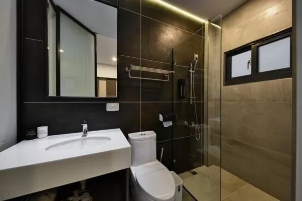 Bathroom in KK Homestay