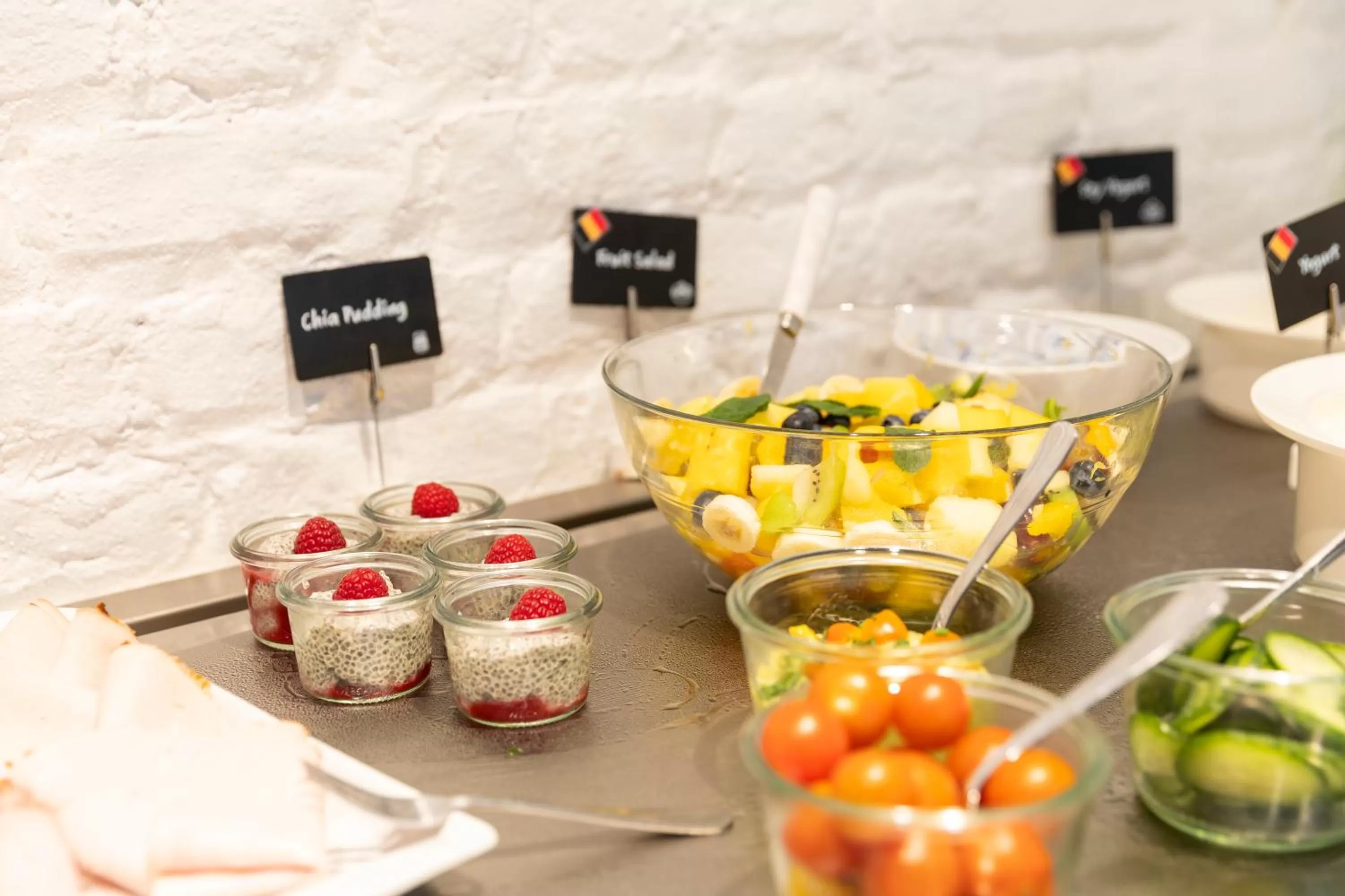 Buffet breakfast in Hotel Made In Louise