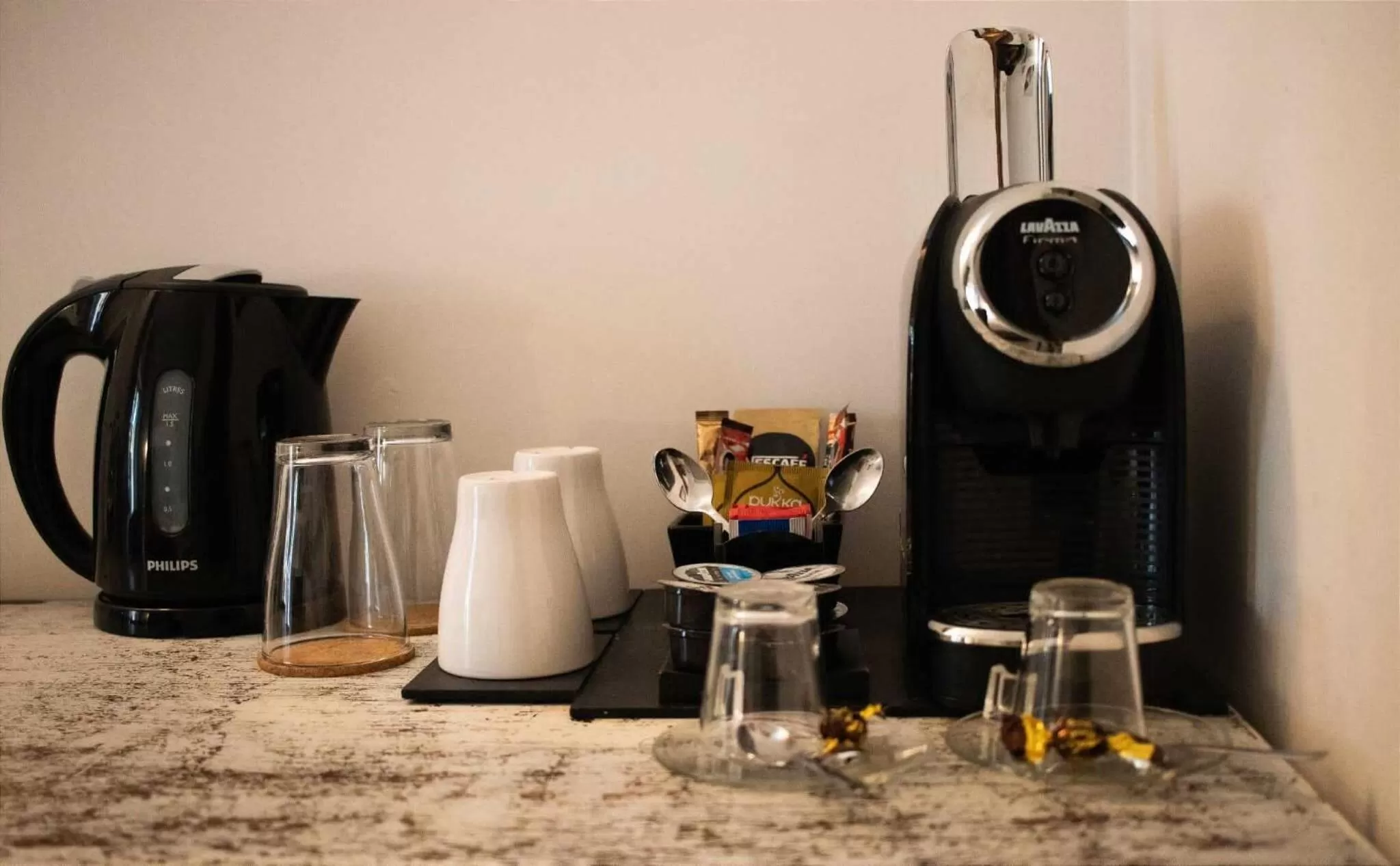 Food and drinks in In Trastevere House