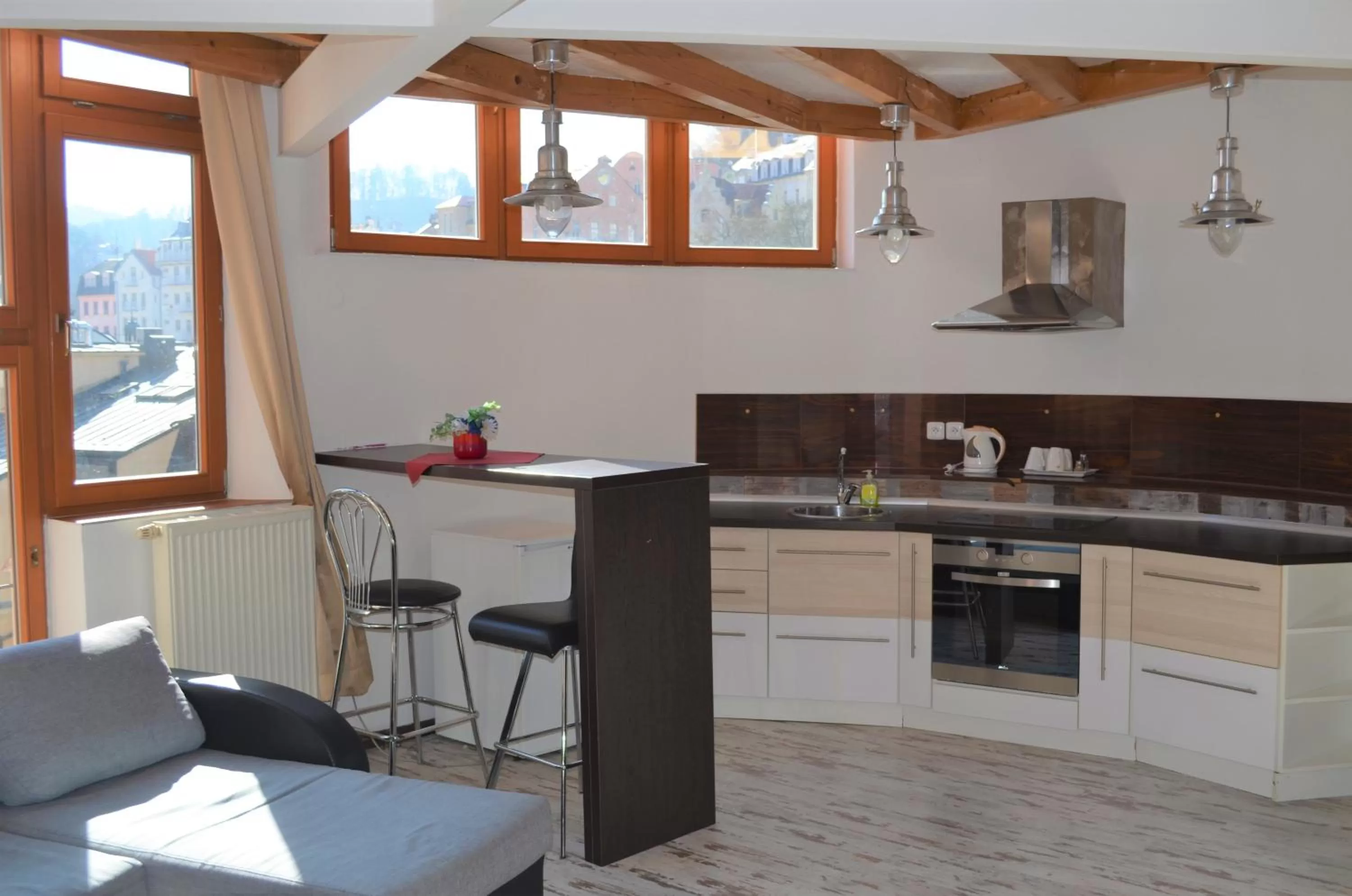 kitchen in Hotel Petr