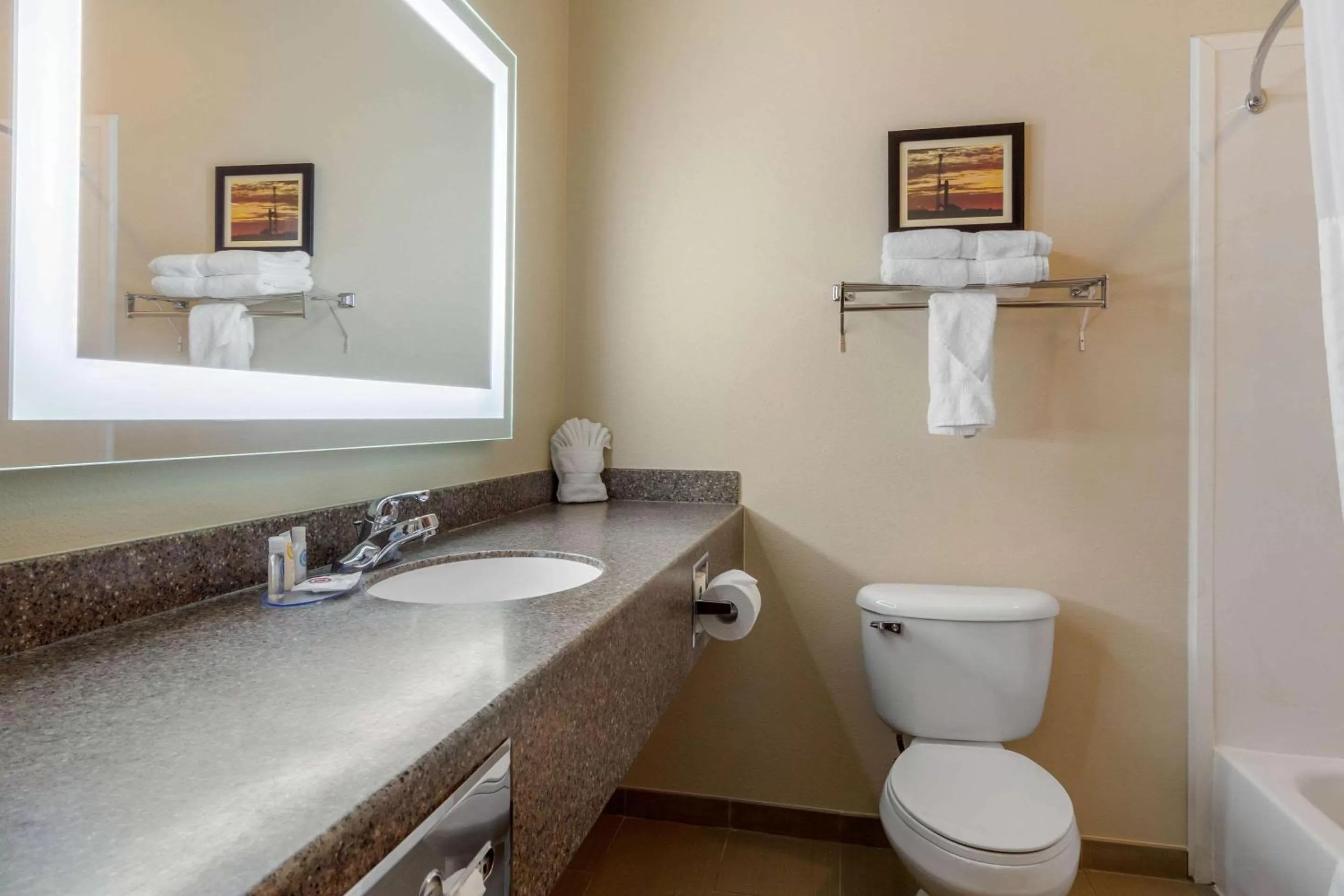 Queen Suite with Two Queen Beds and Sofa Bed - Non-Smoking in Comfort Inn & Suites Sterling