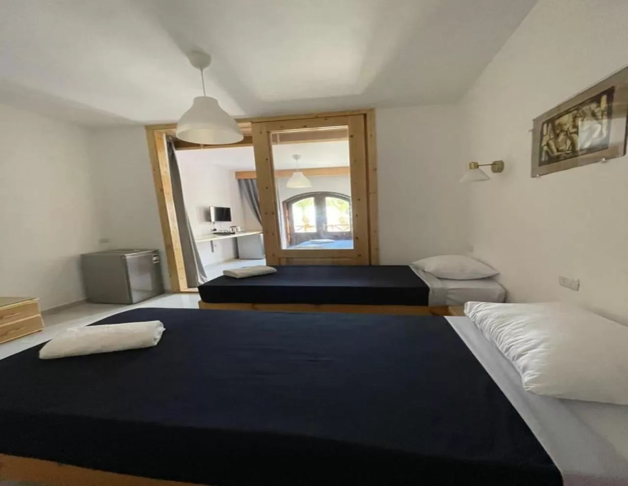 Bed in Penguin Village Dahab