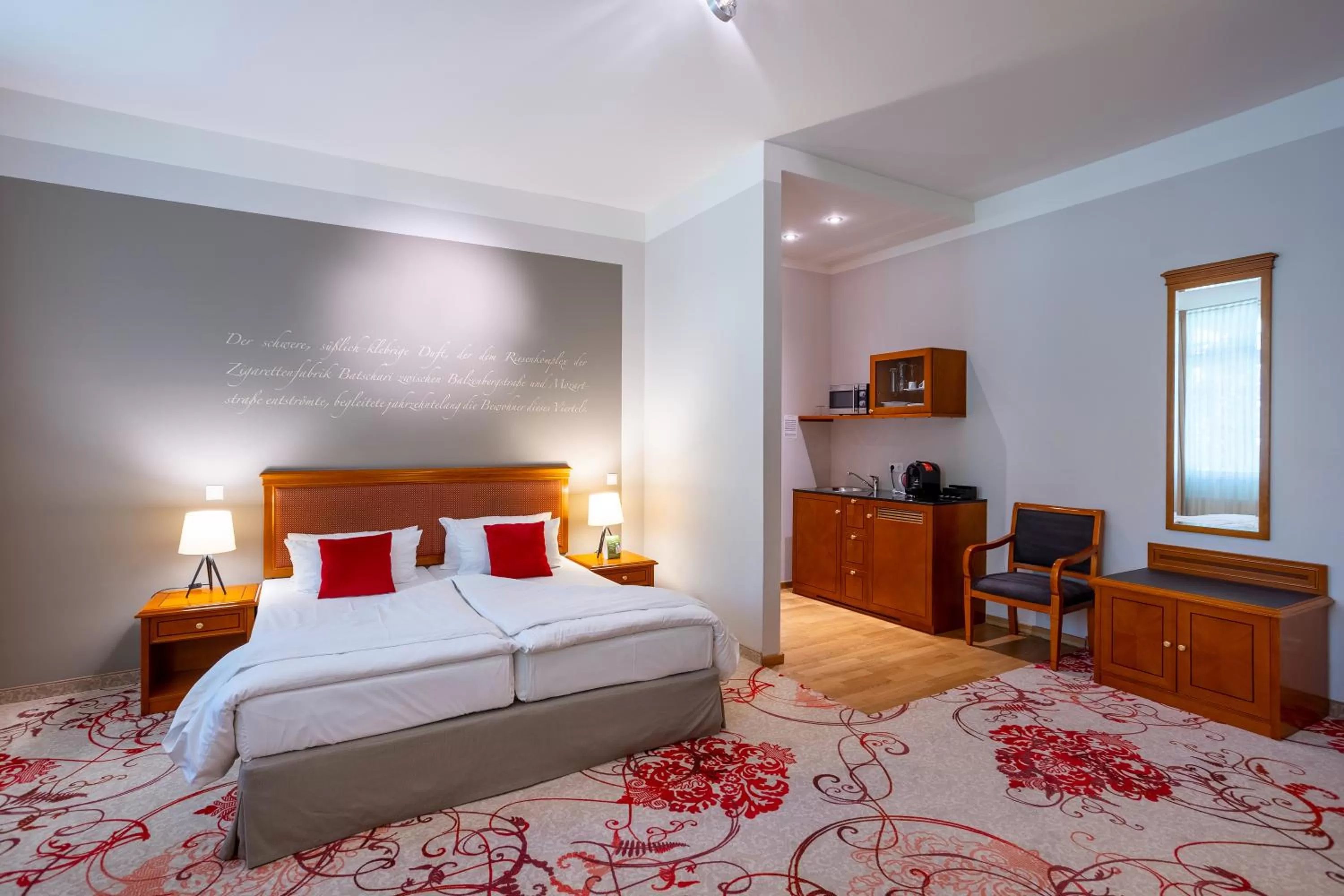 Bedroom, Bed in Batschari Palais Baden-Baden