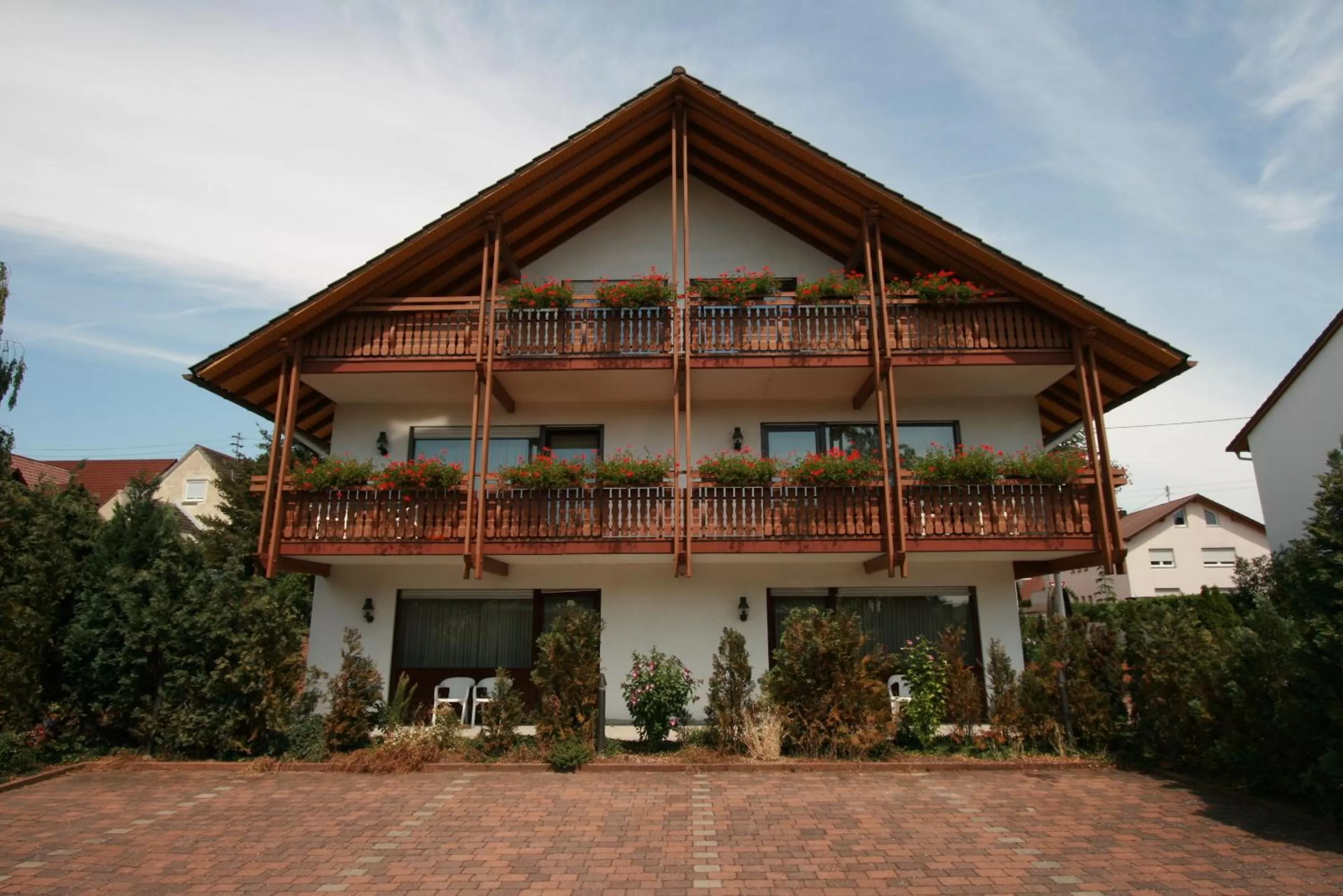 Property building in Hotel Garni Sebastian
