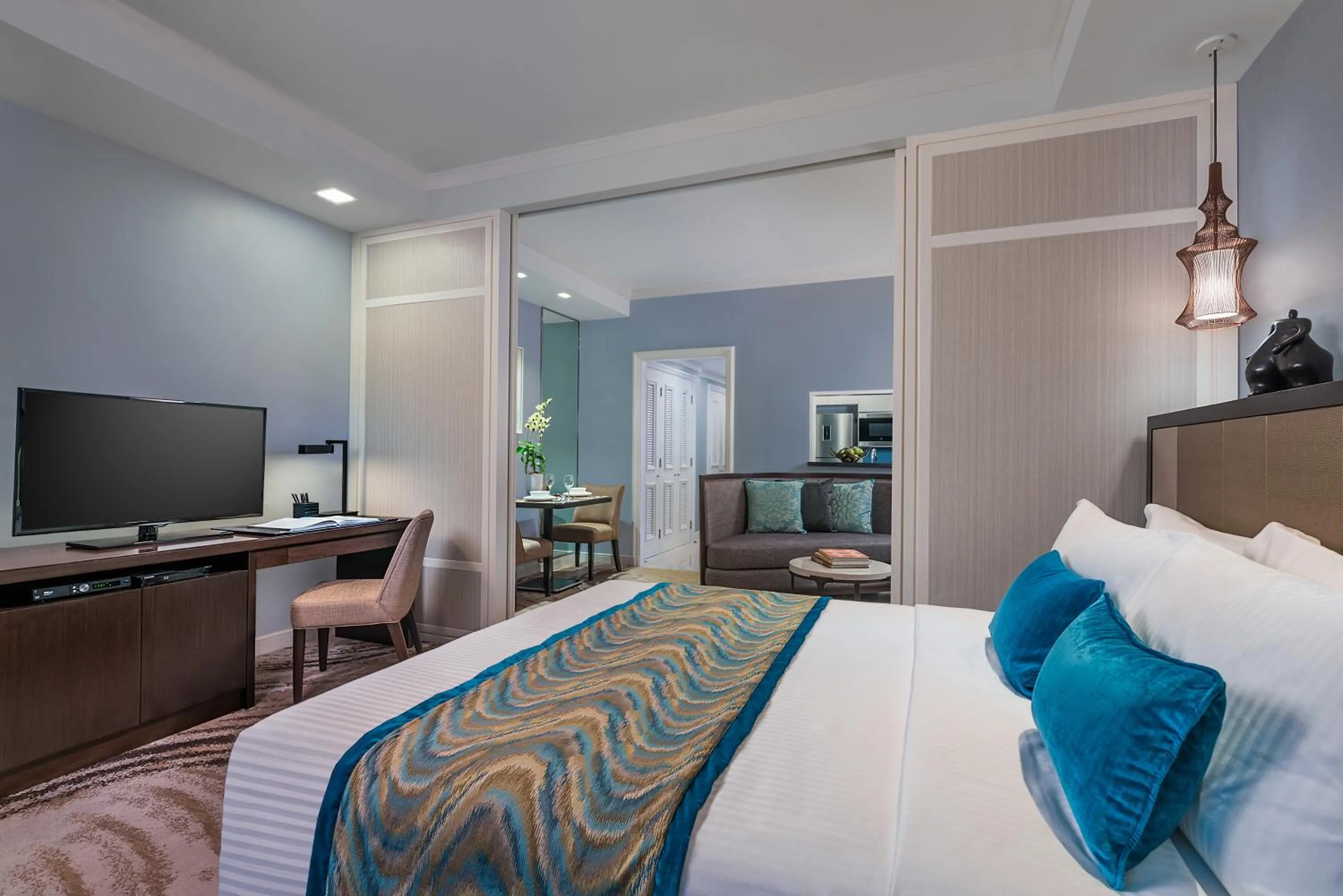 Bedroom, Bed in Ascott Makati