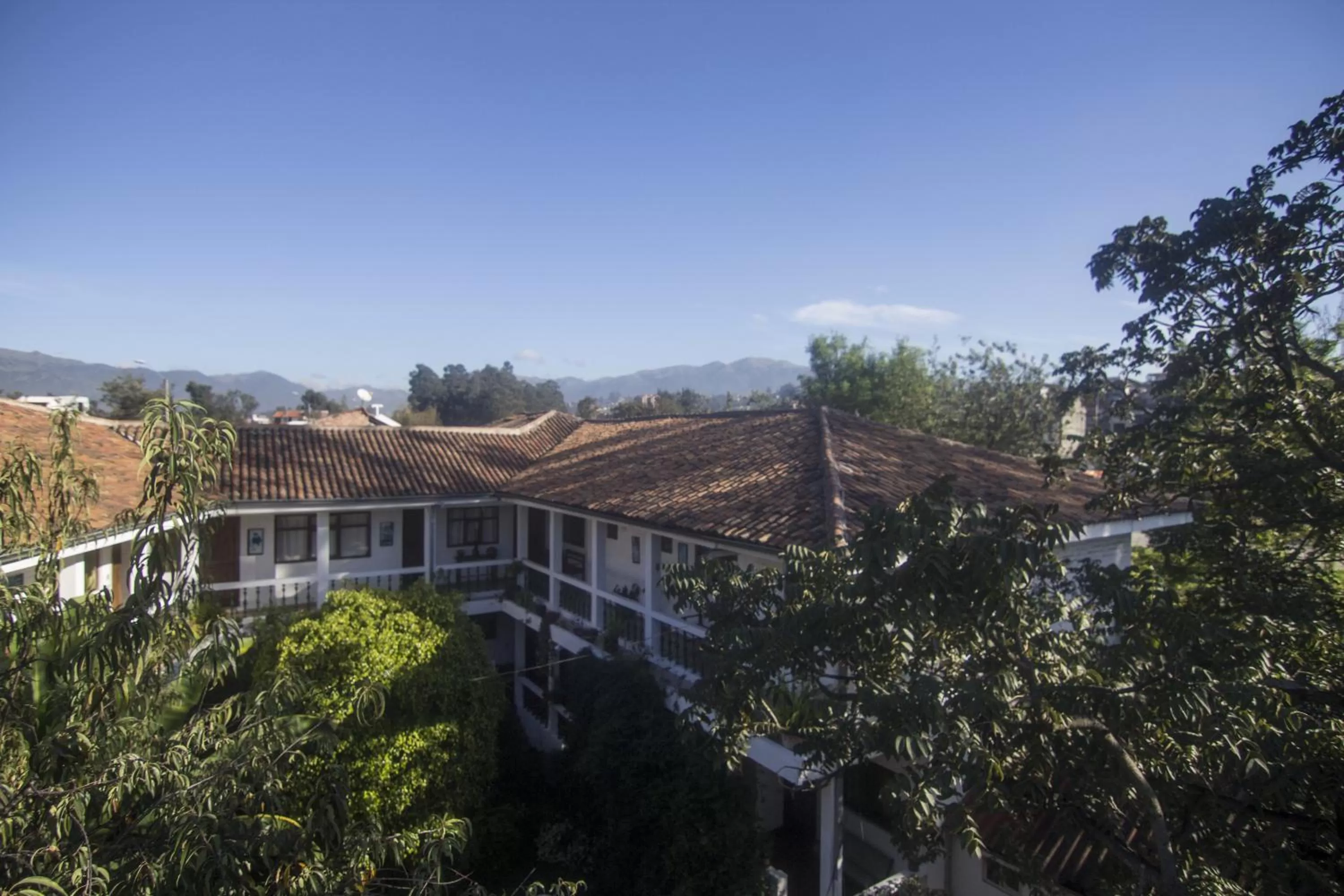 Bird's eye view in Apartamentos Otorongo Cuenca Ecuador