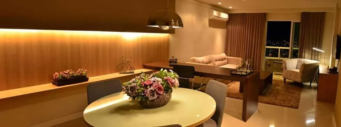 Living room in Atmosfera Hotel