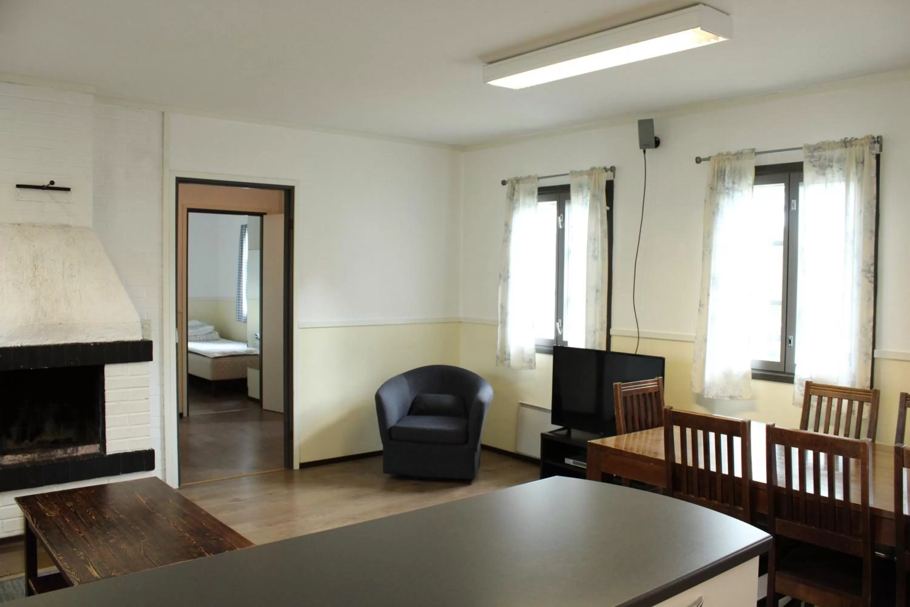 Photo of the whole room, Seating Area in Visulahti Cottages