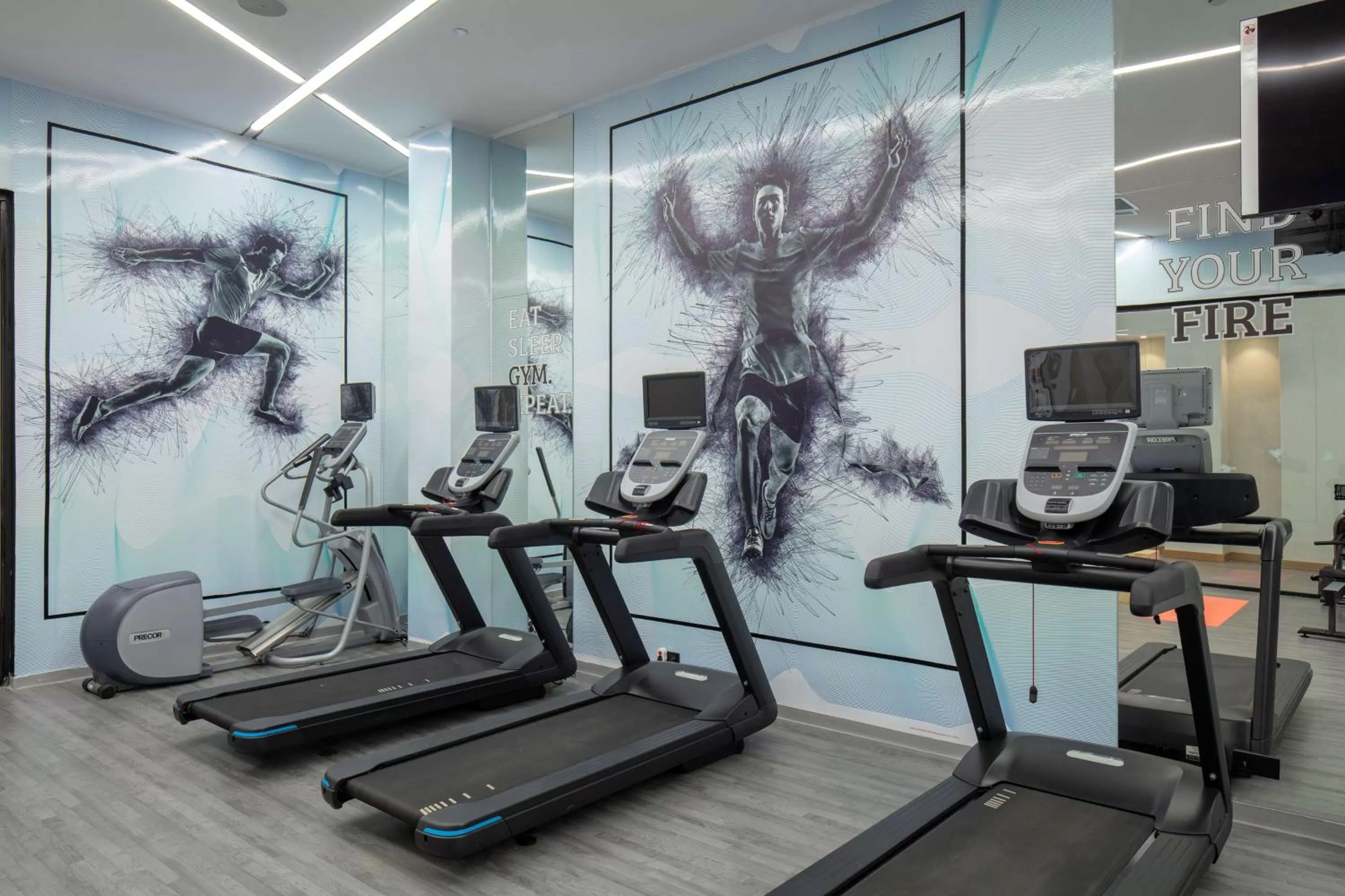 Fitness centre/facilities in Hilton Garden Inn Erzurum