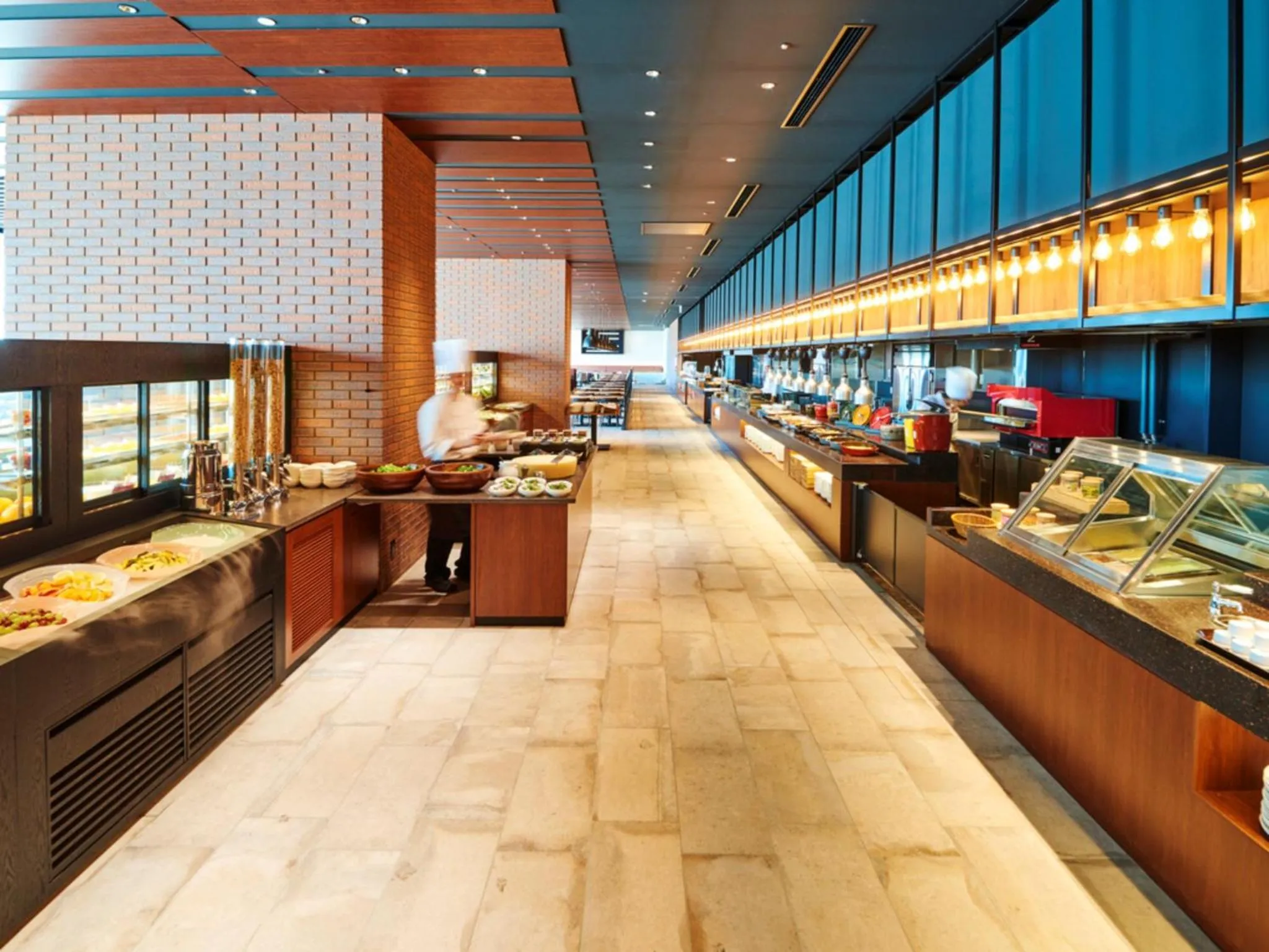 Restaurant/places to eat in LIBER HOTEL Osaka