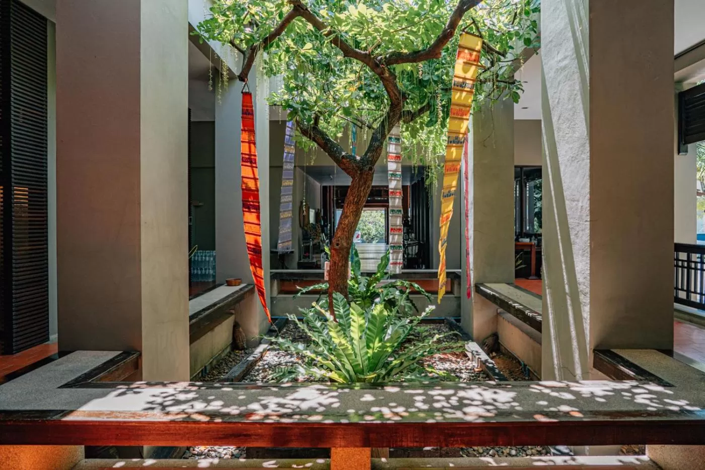 Decorative detail in Inpawa Hotel