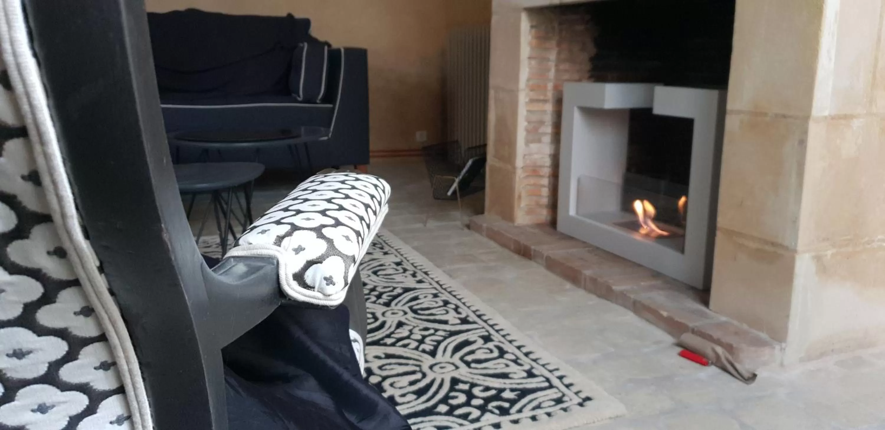 Living room in NATURE & CHATEAUX