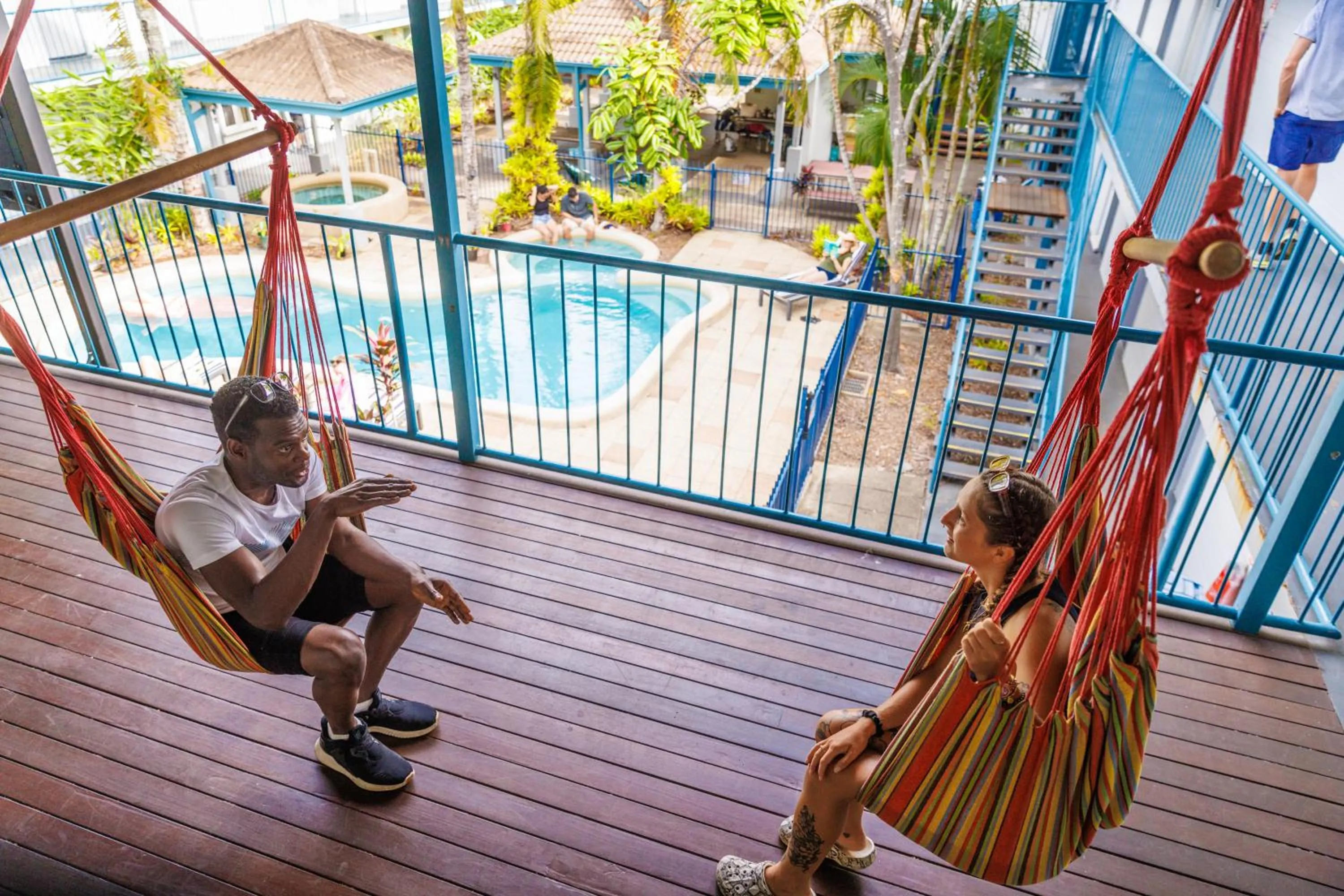 Balcony/Terrace in YHA Cairns Central