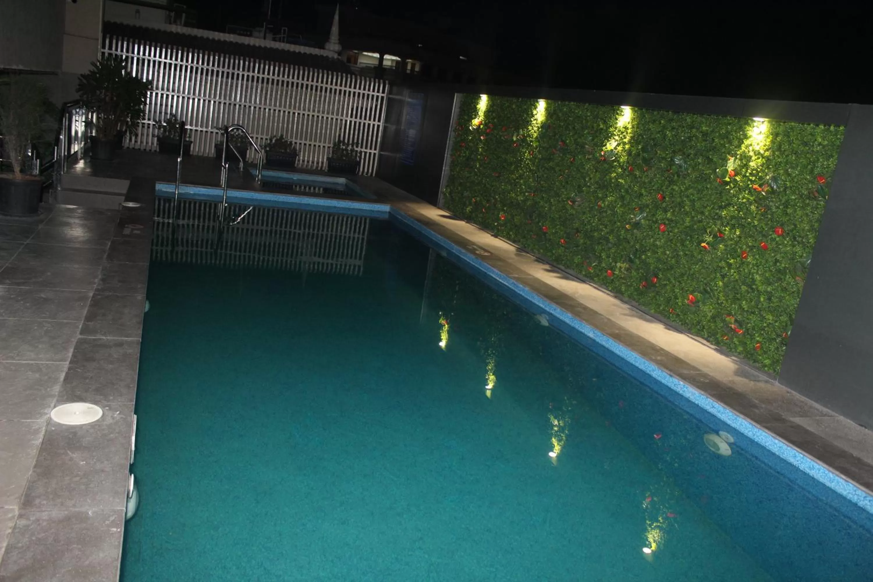 Swimming pool in Hotel Rudra Royals