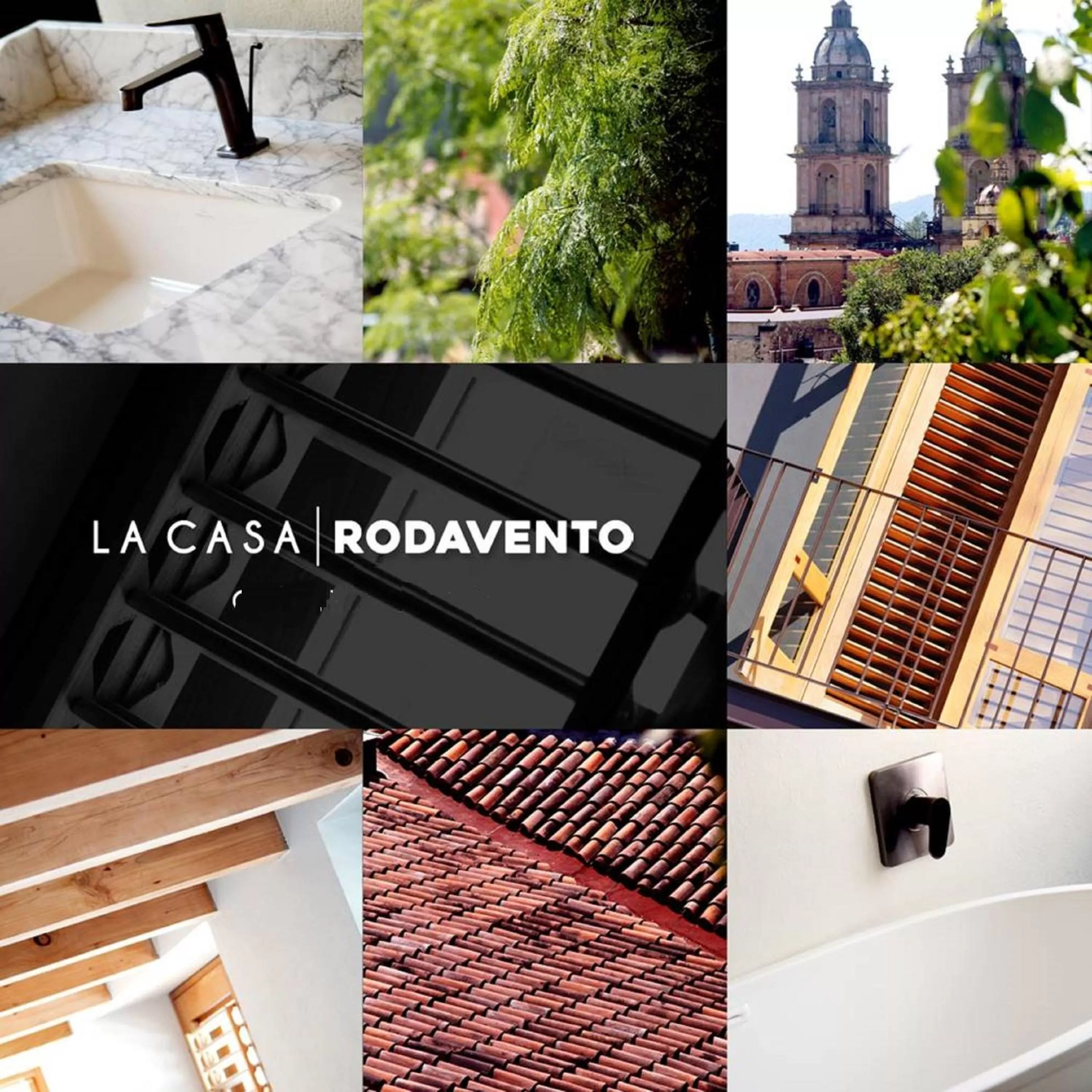 Text overlay in La Casa Rodavento