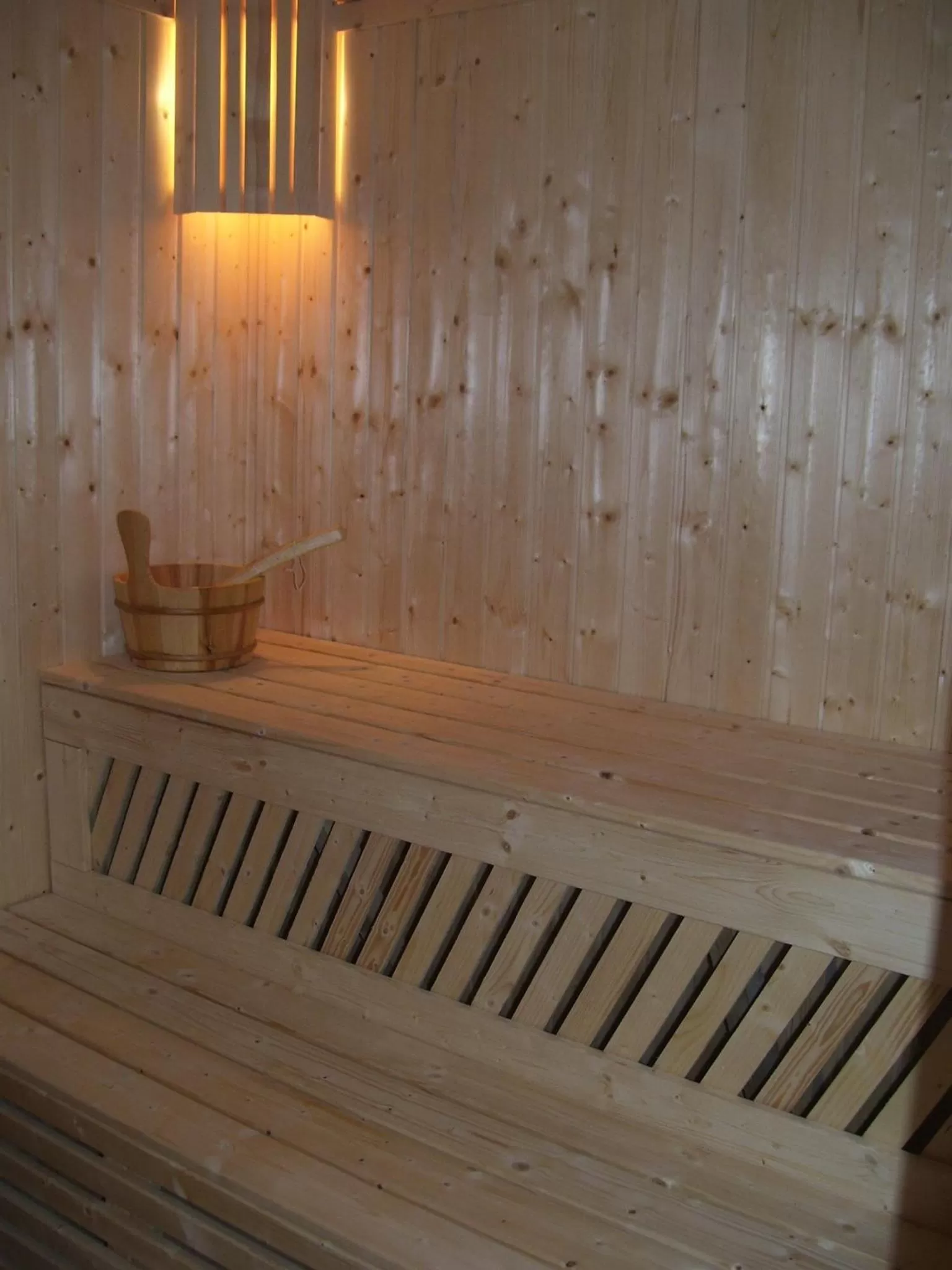 Sauna in Kestenite Family Hotel