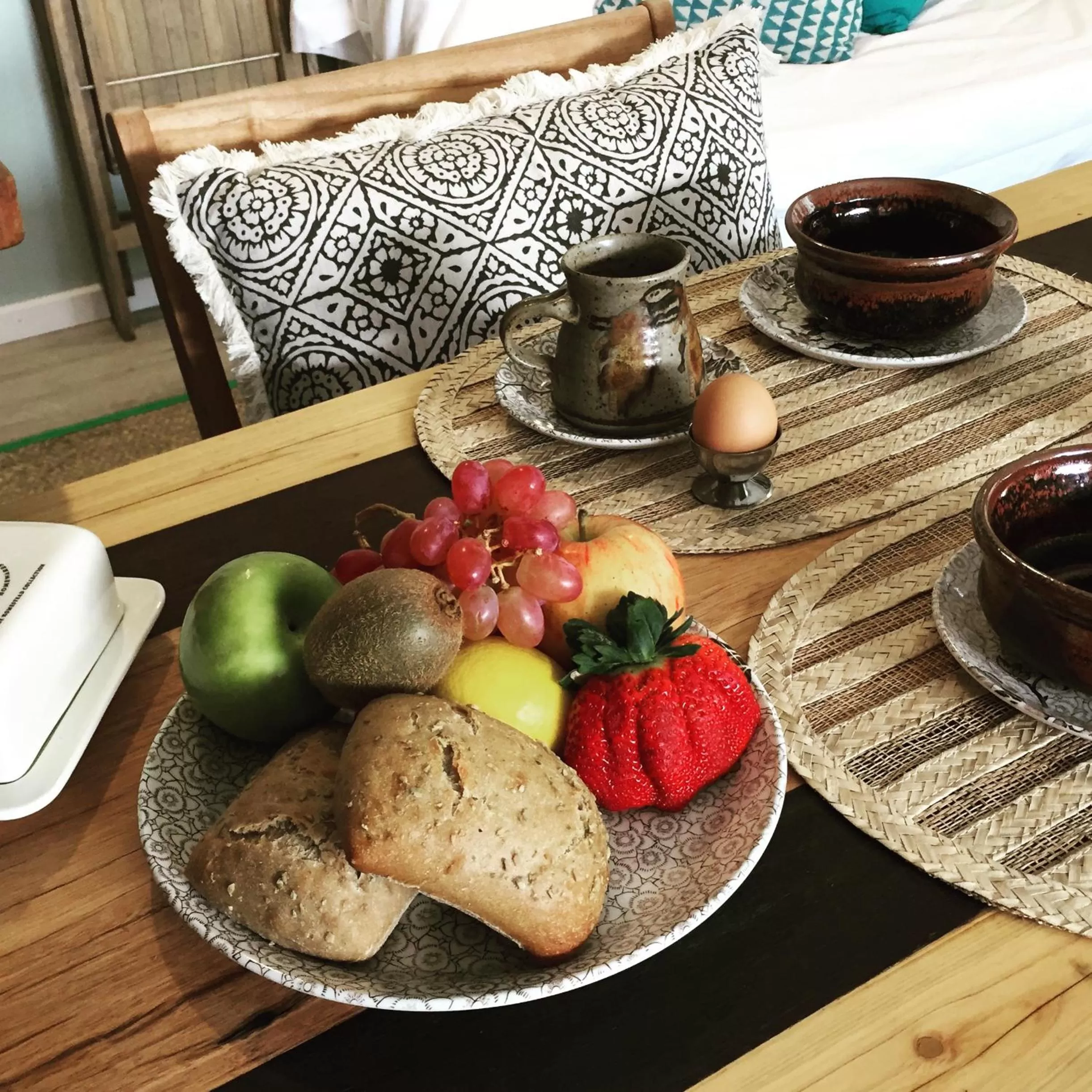 Decorative detail in Sea Salt Bnb