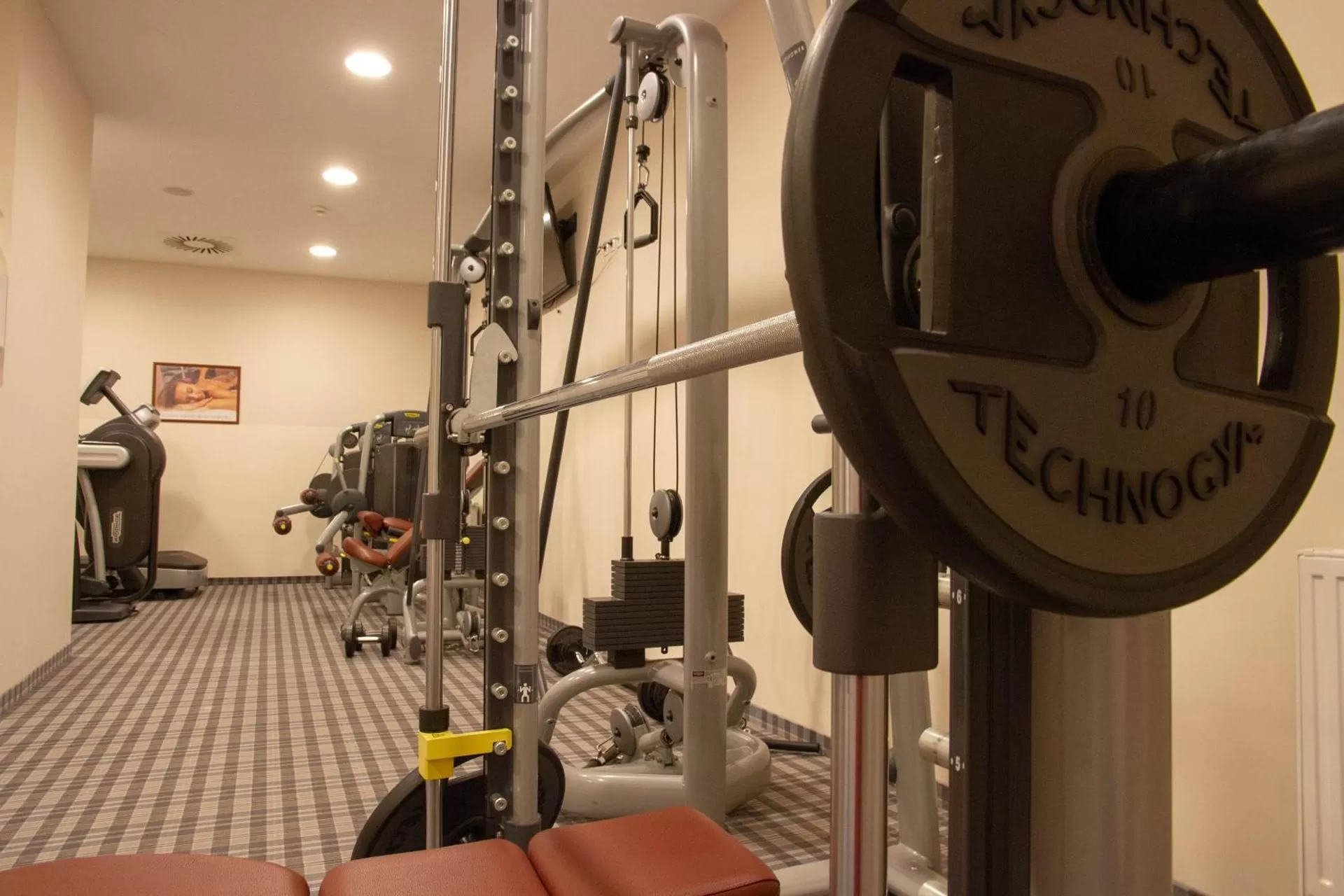 Fitness centre/facilities in Wellness Hotel Montis