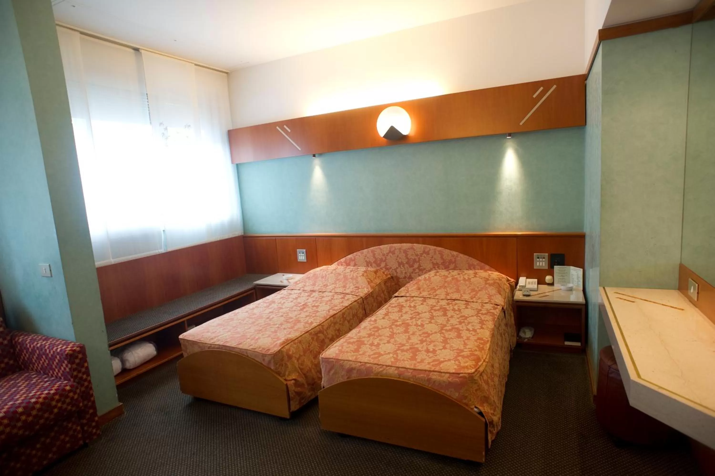 Bed in Brunelleschi Hotel