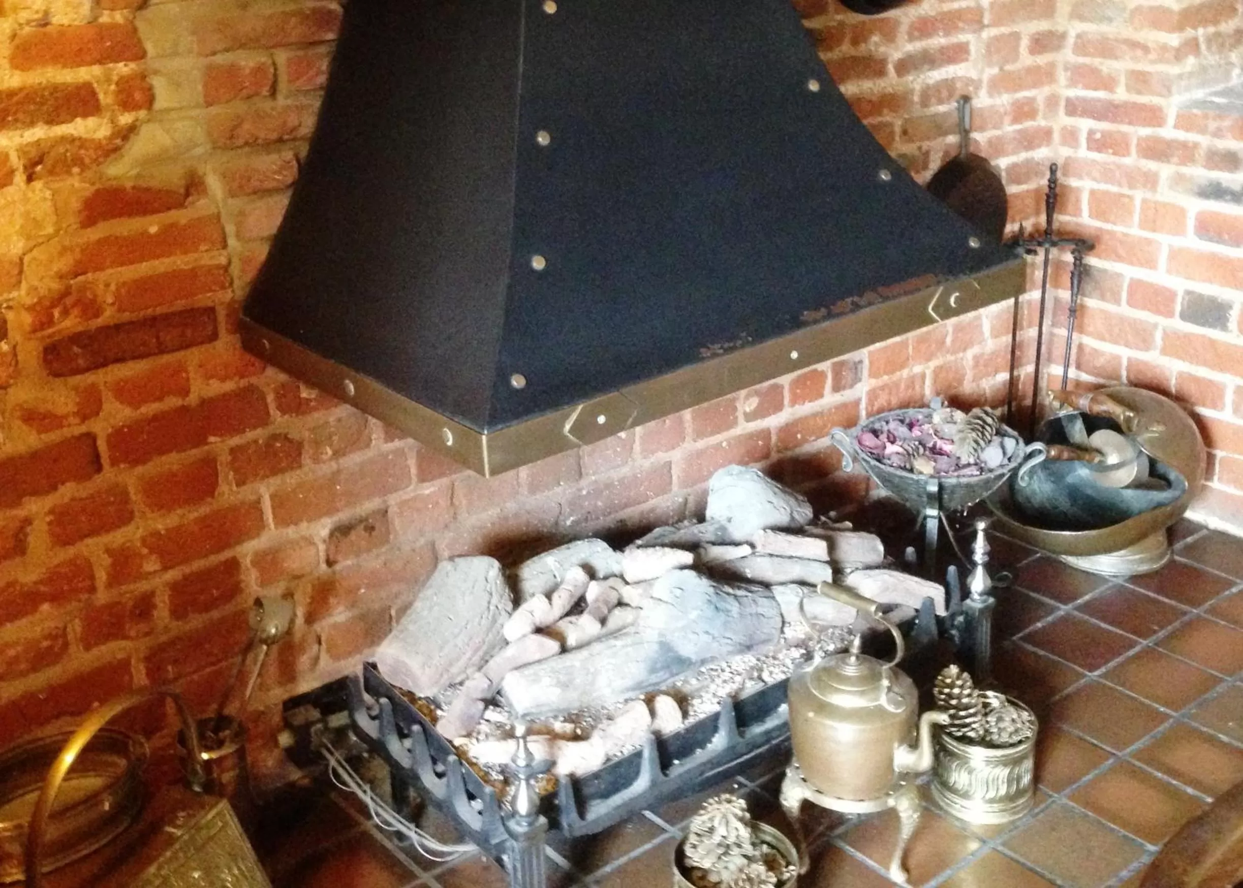 Decorative detail in Stukeleys Hotel