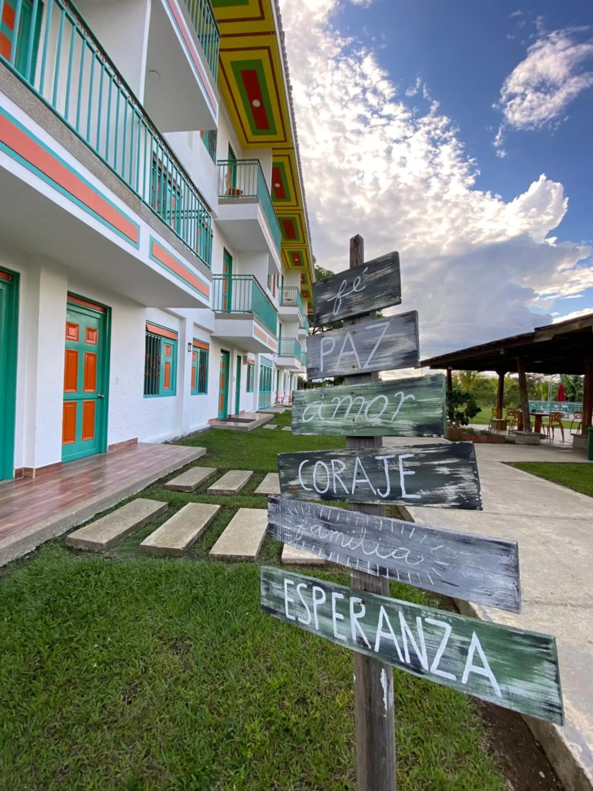 Property building in Hotel Campestre Paraiso Cafetero Property building in Hotel Campestre Paraiso Cafetero