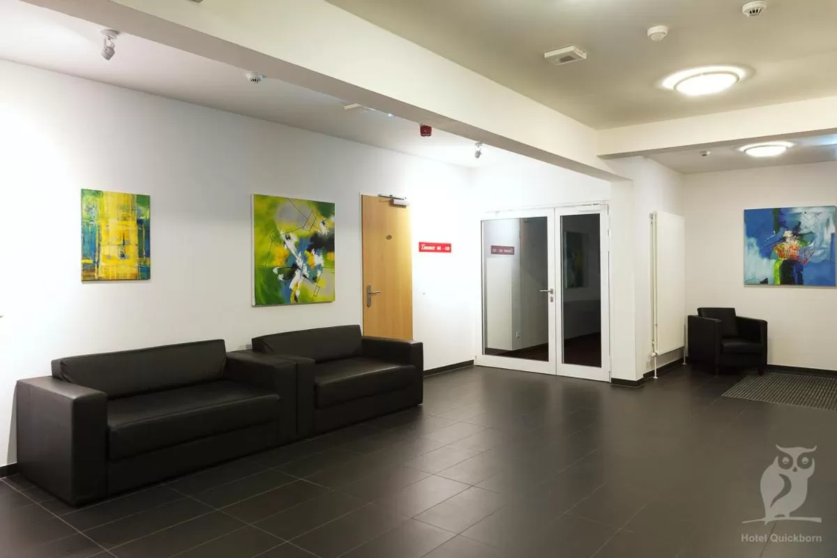 Lobby or reception in Hotel Quickborn & Gästehaus Hesse