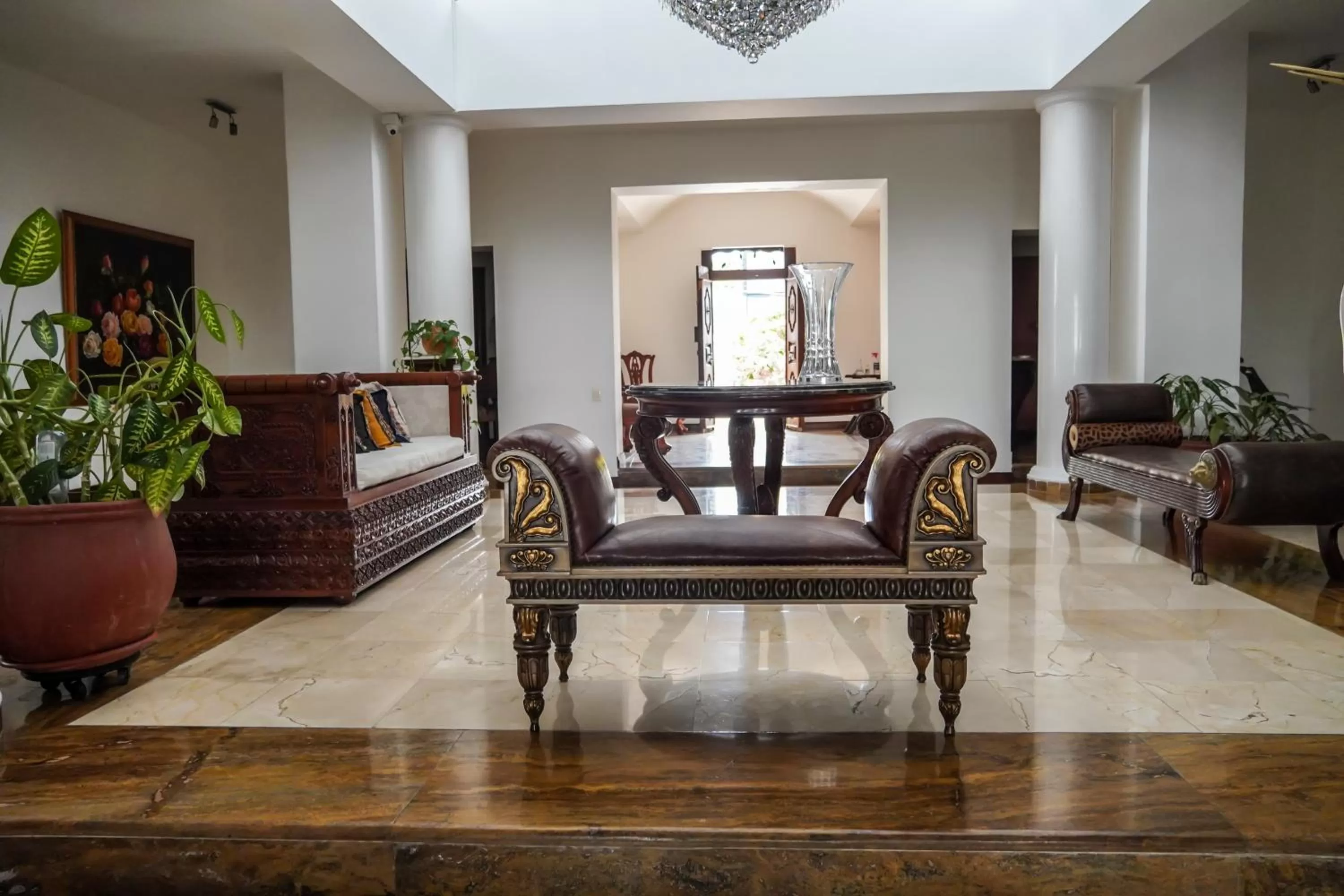 Lobby/Reception in Hotel Boutique Villa Casuarinas