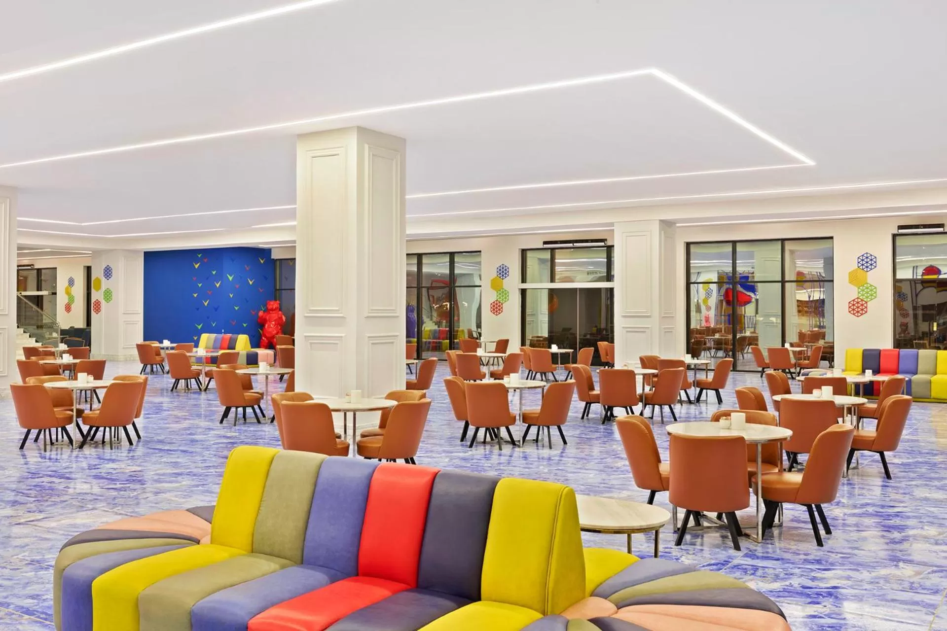 Lounge or bar in Neverland City Hurghada - Pickalbatros