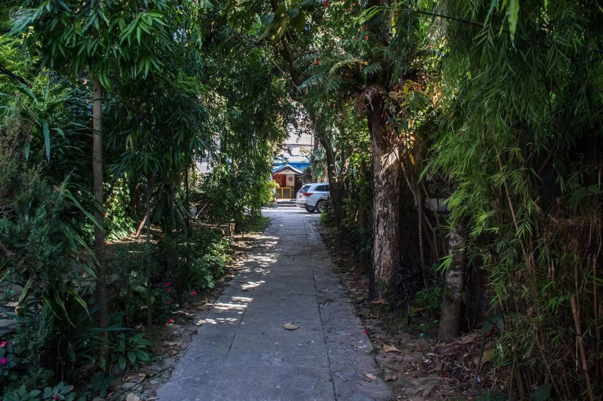 Facade/entrance in Yeti Guest House