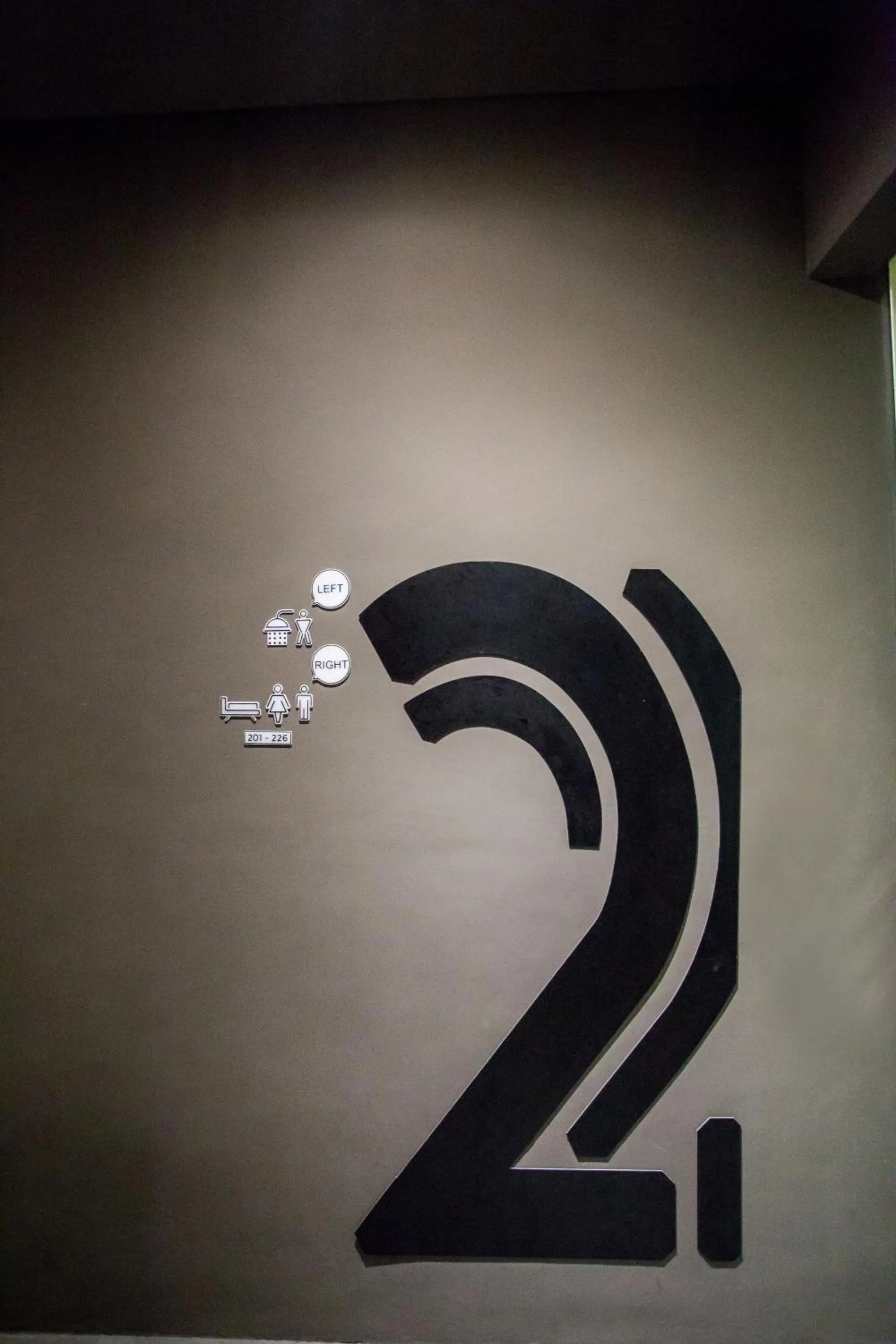 Property logo or sign in H-ostel Bali