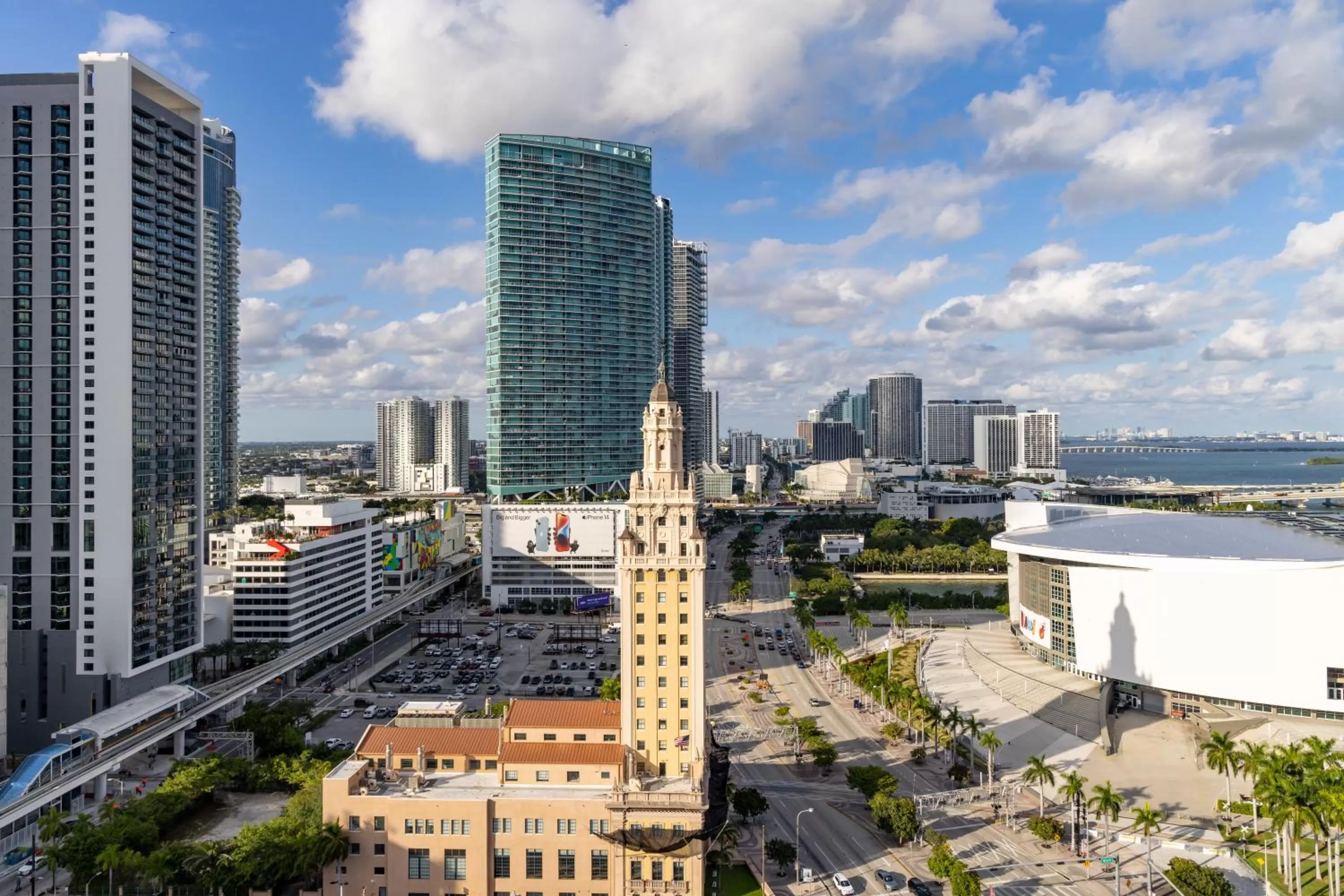 Landmark view in The Elser Hotel Miami - An All-Suite Hotel