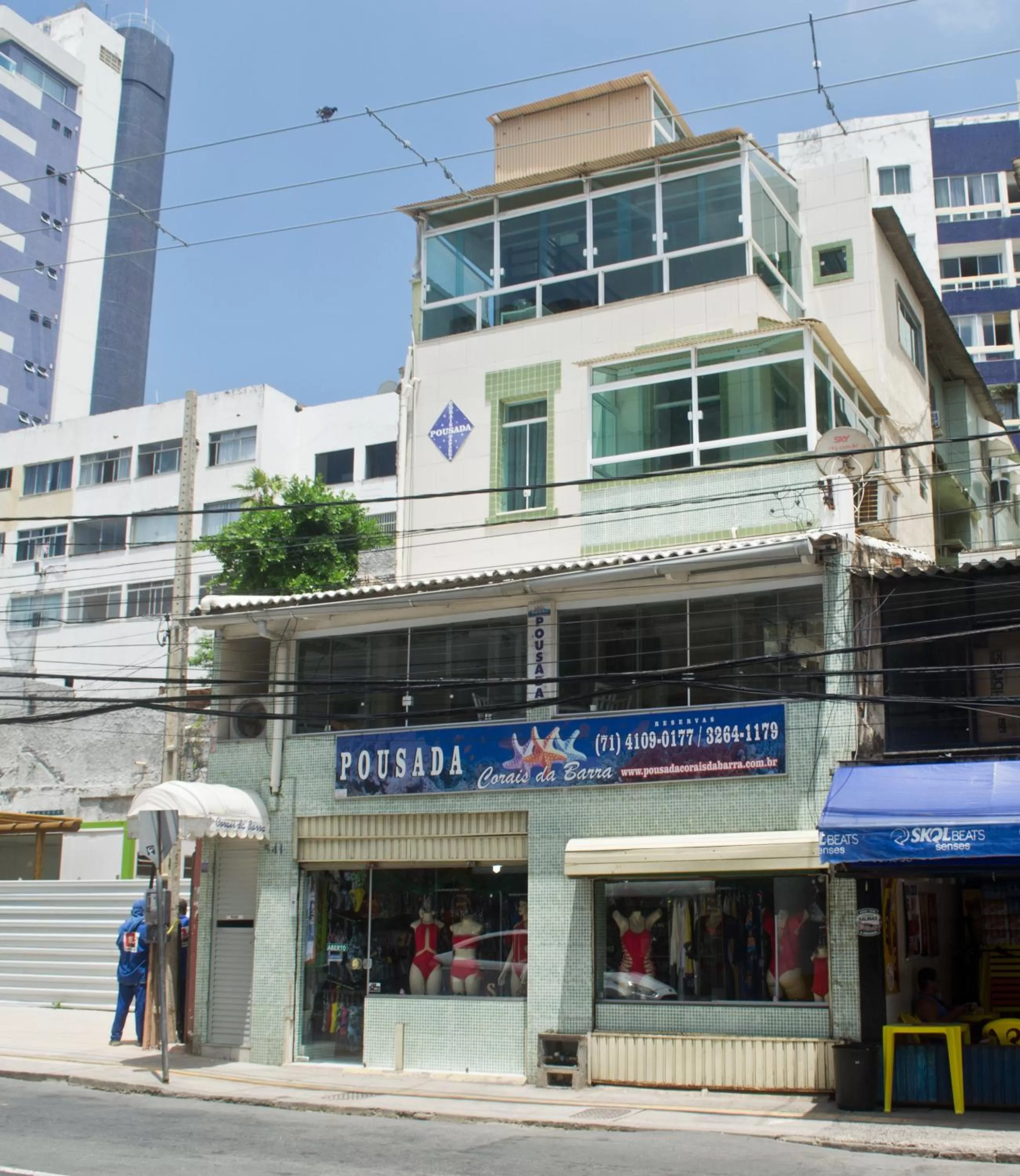 Facade/entrance, Property Building in Pousada Corais da Barra