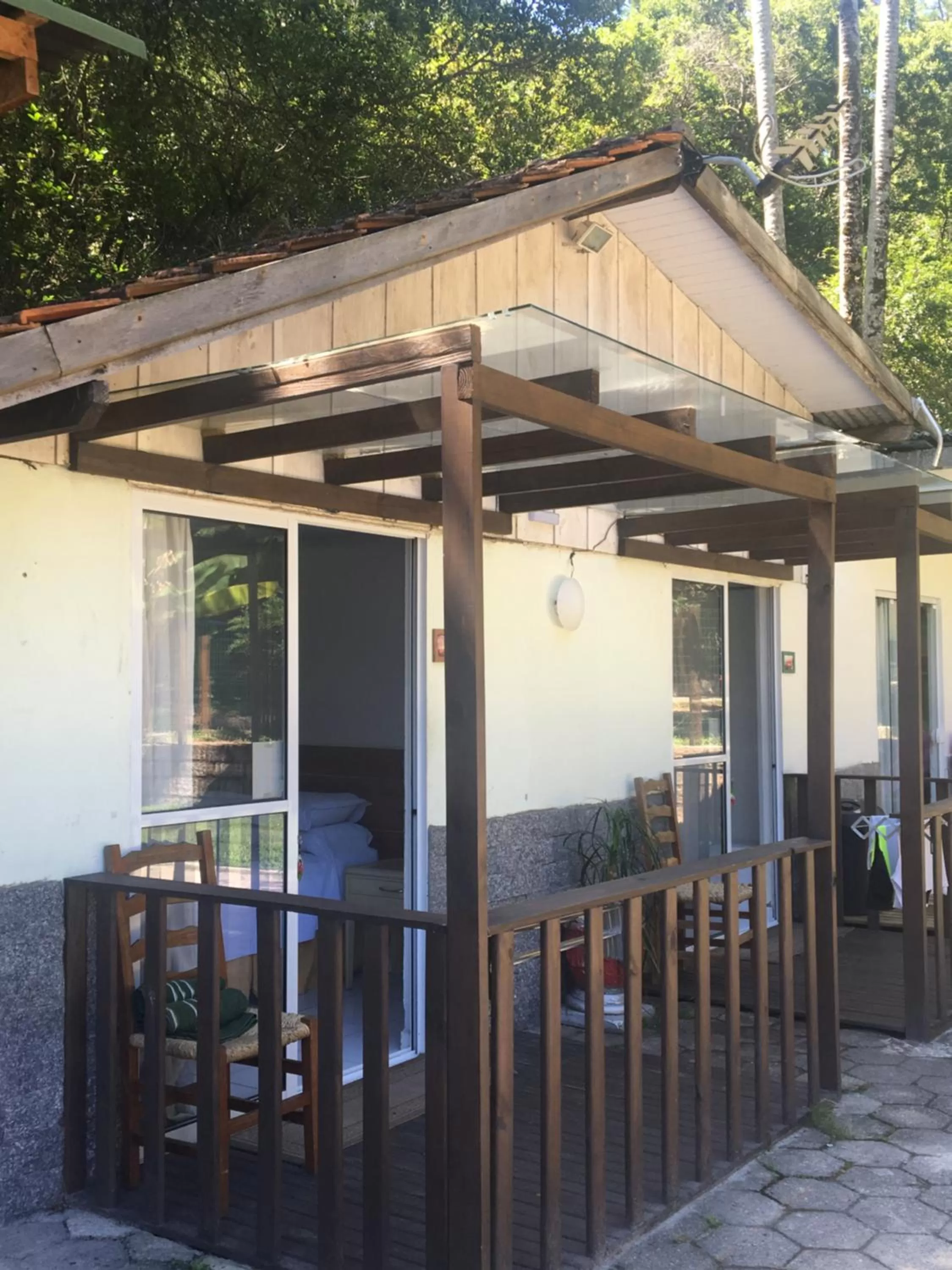 Patio in Pousada Jardim Da Lagoa