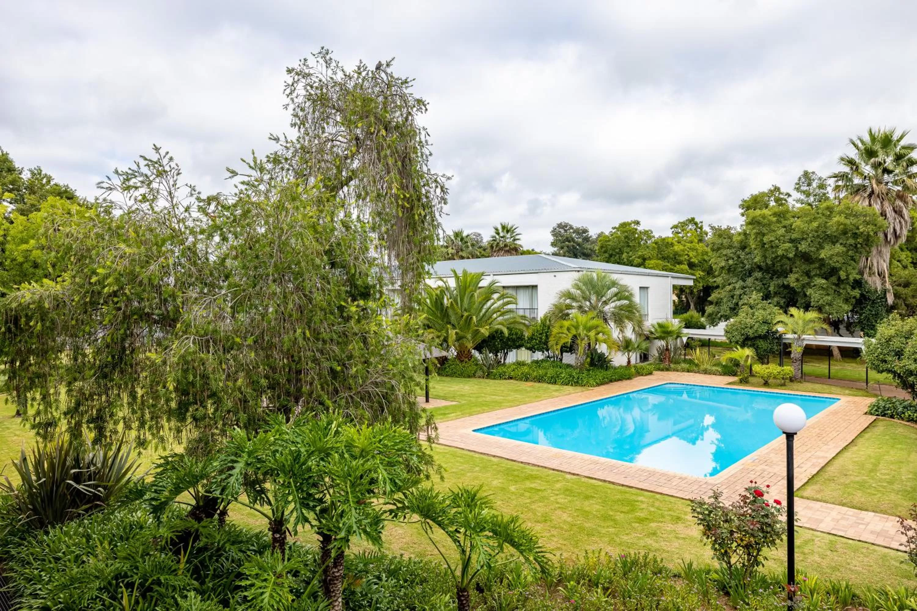 Pool view in African Sky Newcastle Inn