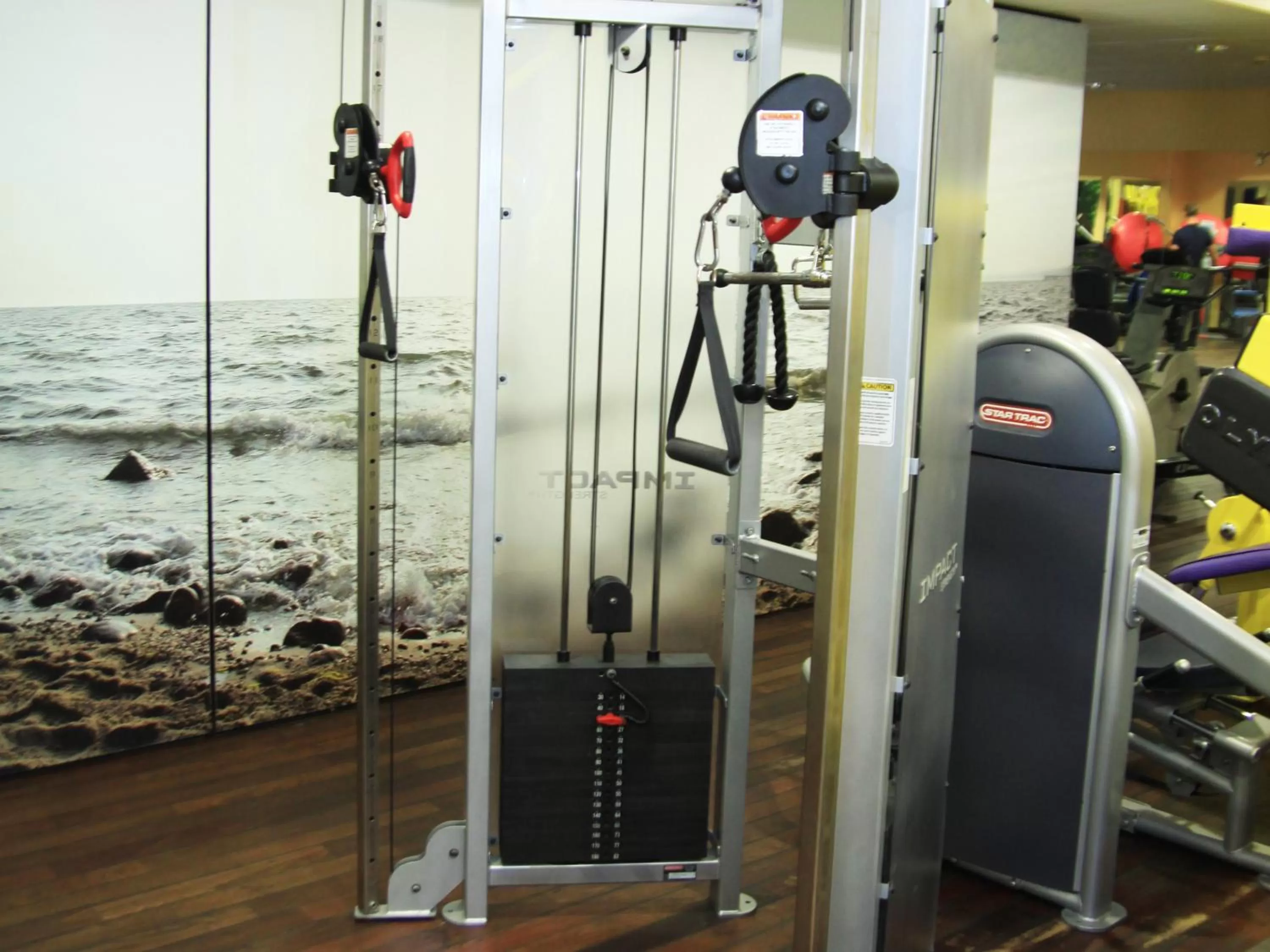 Fitness centre/facilities in Hotel Nadmorski