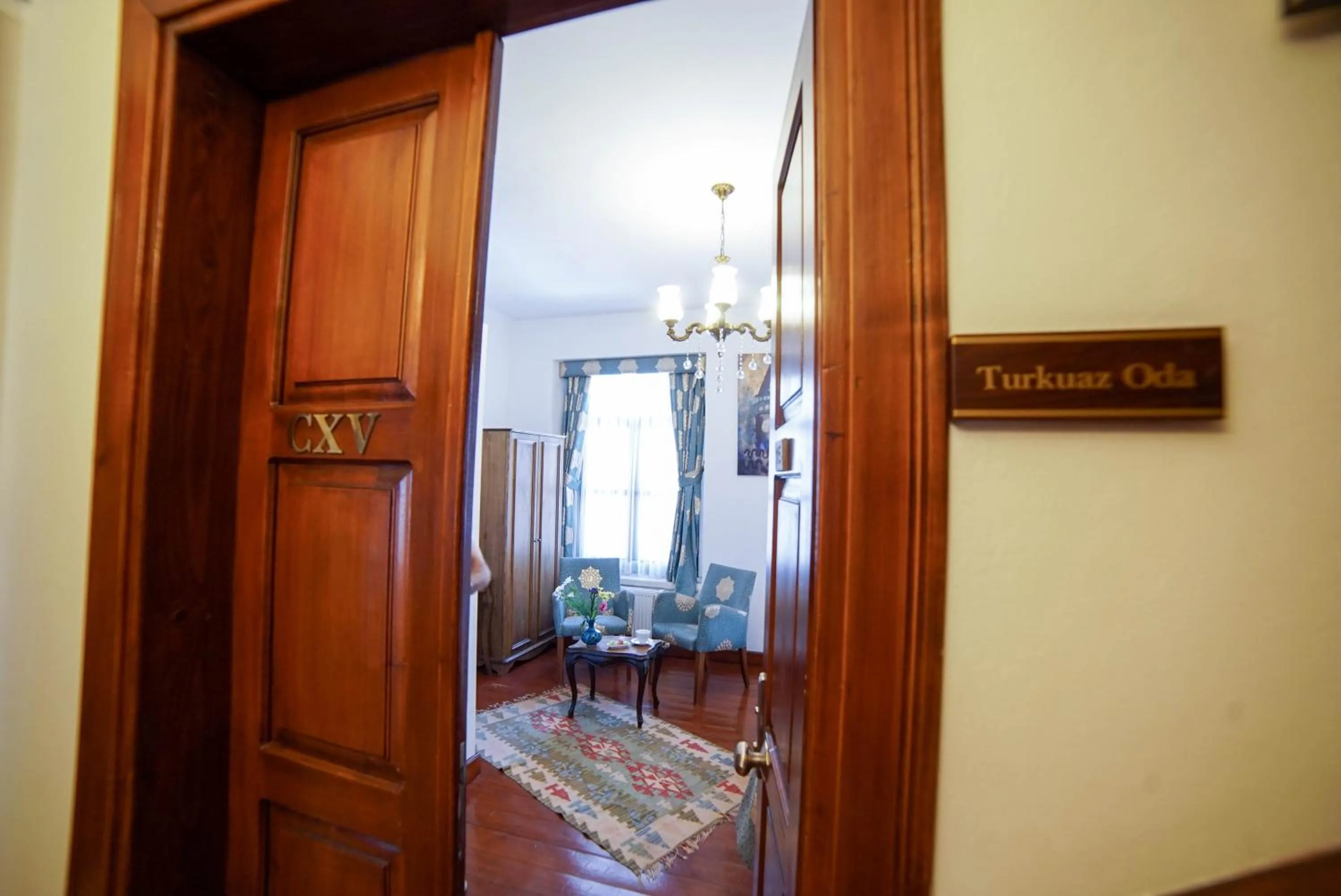 Decorative detail in Sarnıç Butik Otel